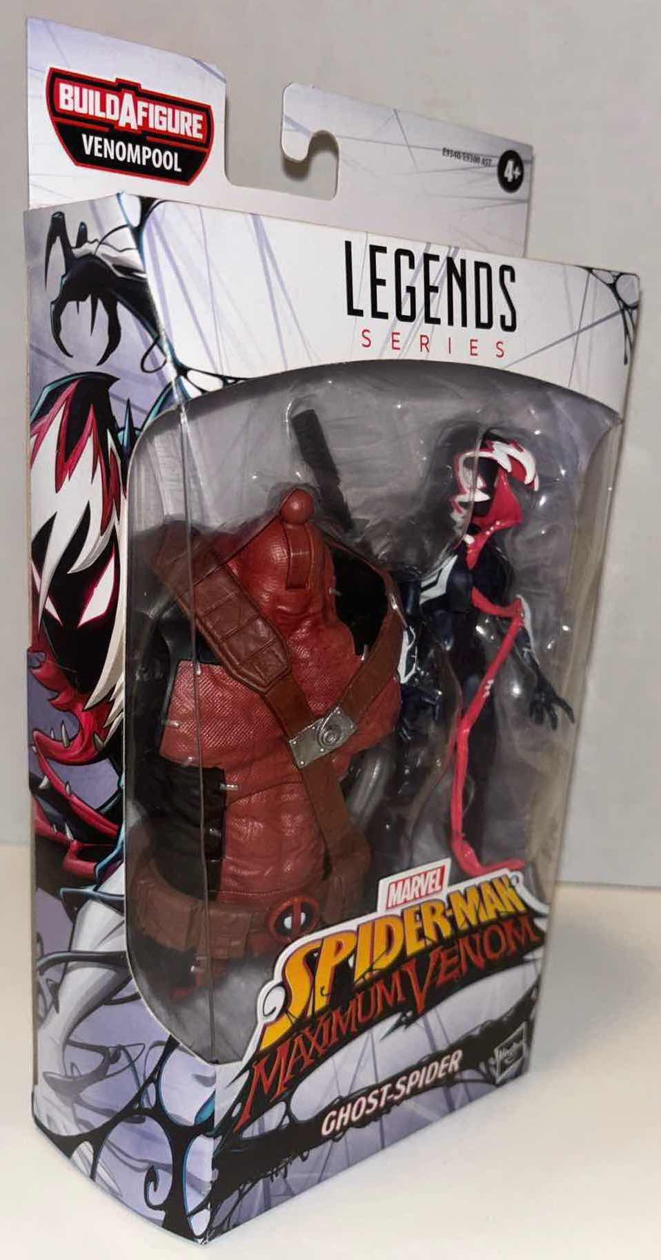 Photo 1 of NEW HASBRO MARVEL LEGENDS SERIES ACTION FIGURE & ACCESSORIES, SPIDER-MAN MAXIMUM VENOM “GHOST-SPIDER”