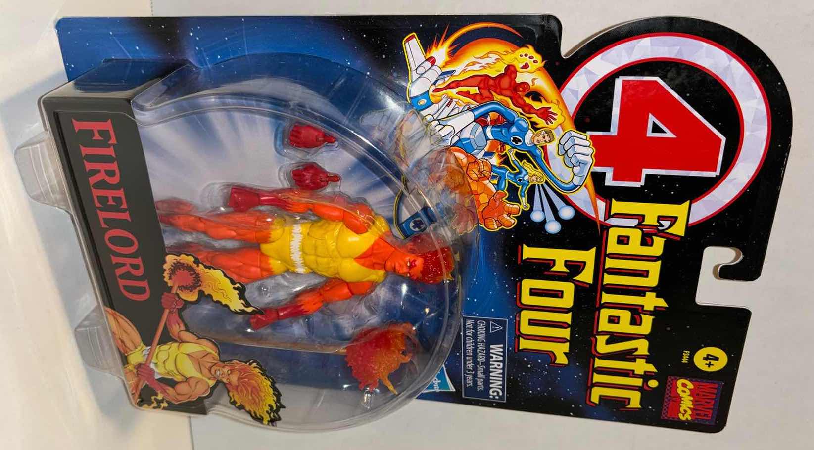 Photo 1 of NEW HASBRO MARVEL COMICS RETRO FANTASTIC FOUR ACTION FIGURE & ACCESSORIES “FIRELORD”