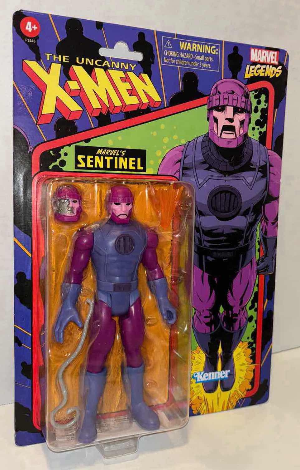 View 2 of NEW HASBRO KENNER MARVEL LEGENDS THE UNCANNY X-MEN RETRO 8” ACTION FIGURE, “MARVEL’S SENTINEL”