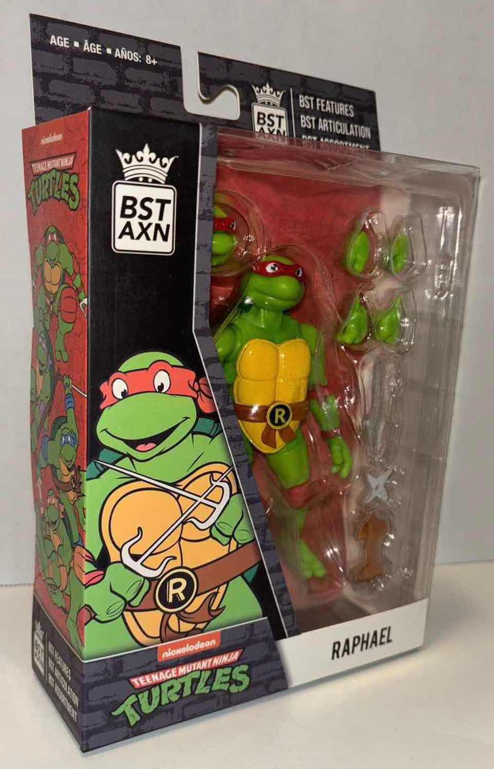 Photo 1 of NEW LOYAL SUBJECTS BST AXN TEENAGE MUTANT NINJA TURTLES ACTION FIGURE “RAPHAEL”