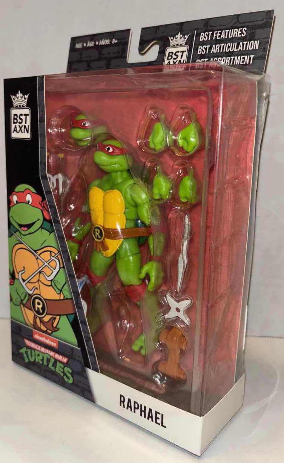 Photo 1 of NEW LOYAL SUBJECTS BST AXN TEENAGE MUTANT NINJA TURTLES ACTION FIGURE “RAPHAEL”