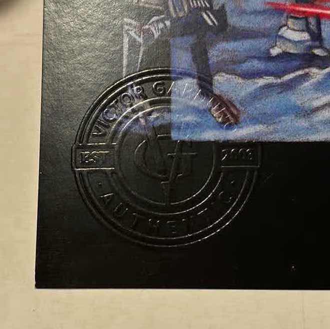 Photo 1 of VICTOR GARDUNO “VADER AT HOTH” 11” X 17” INFINITY GLOSS UNFRAMED PRINT W EMBOSSED SEAL, DIGITAL SIGNATURE & OFFICIAL SIGNATURE W COA INCLUDED, STORED IN A RIGID PRINT PROTECTOR SLEEVE