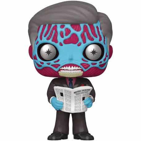 Photo 1 of NEW FUNKO POP! MOVIES 2-PACK THEY LIVE VINYL FIGURES, #974 “JOHN NADA” & #975 “ALIEN”