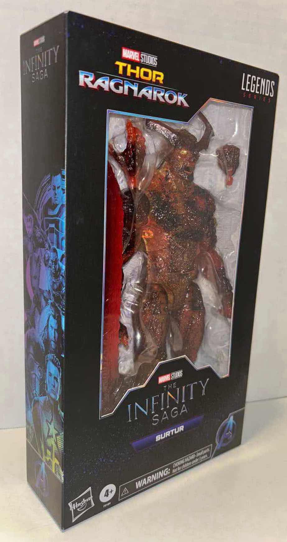 Photo 1 of NEW HASBRO MARVEL STUDIOS LEGEND SERIES THOR RAGNAROK THE INFINITY SAGA 13” ACTION FIGURE & ACCESSORIES, “SURTUR”