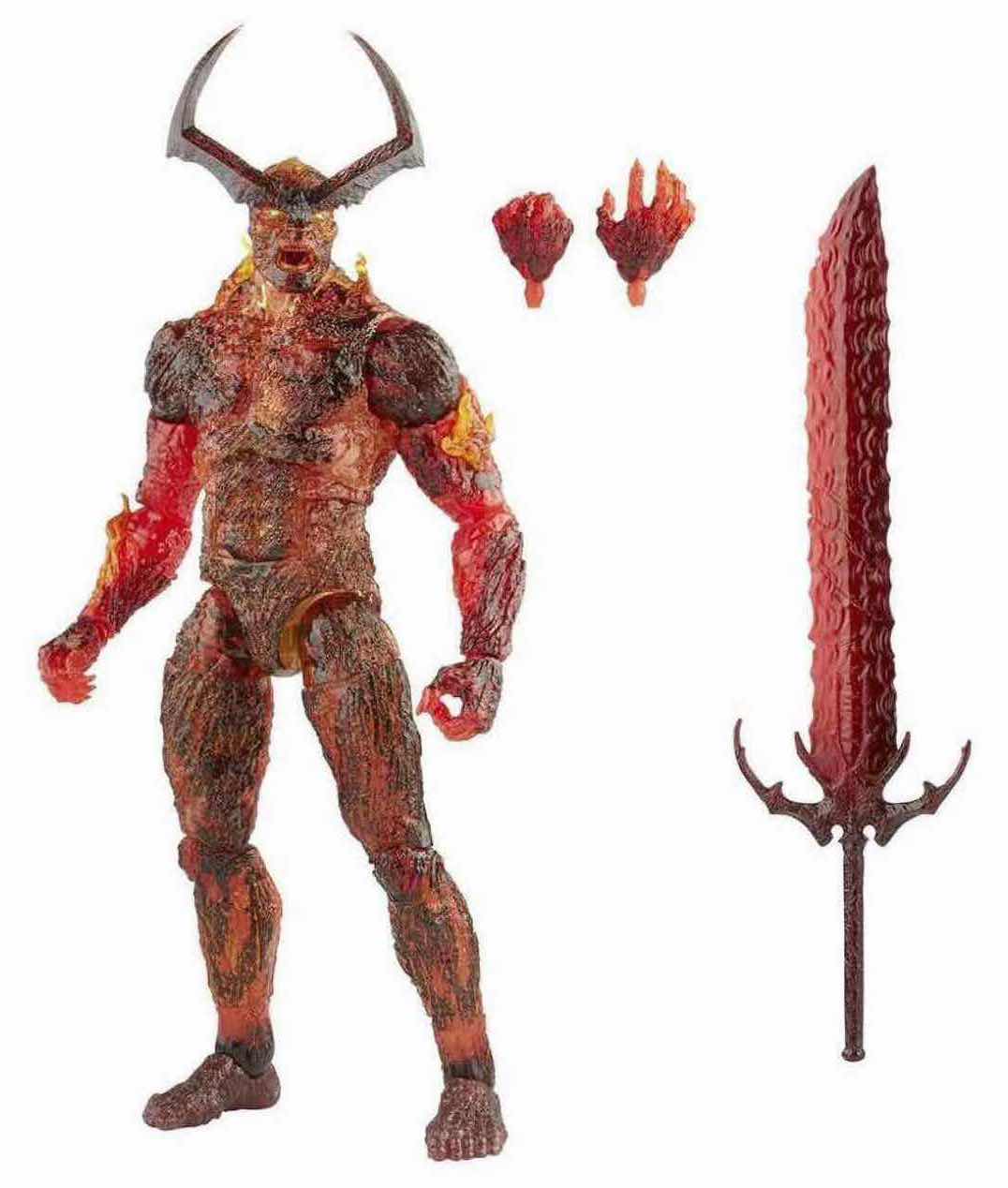 Photo 1 of NEW HASBRO MARVEL STUDIOS LEGEND SERIES THOR RAGNAROK THE INFINITY SAGA 13” ACTION FIGURE & ACCESSORIES, “SURTUR”