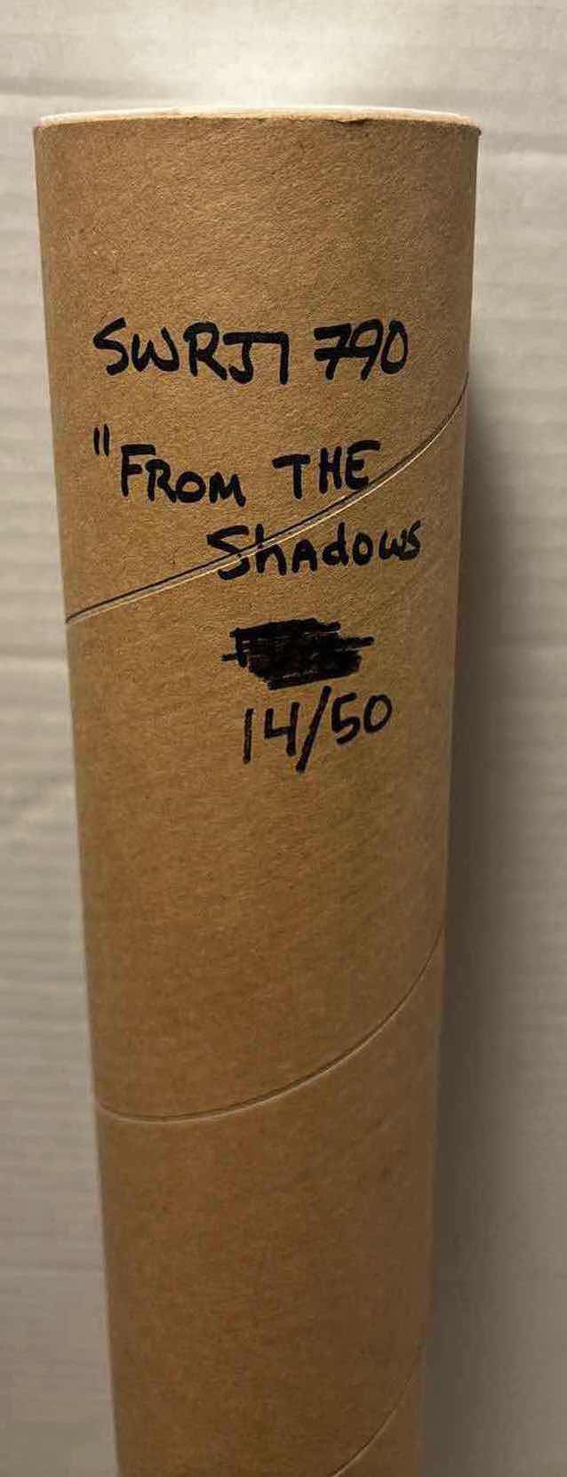 Photo 1 of NEW ACME ARCHIVES DIRECT STAR WARS “FROM THE SHADOWS” BY SANTI CASAS 23” x 30” GICLÉE ON CANVAS, HAND NUMBERED SIGNED EDITION W CERTIFICATE OF AUTHENTICITY (SERIAL NO. SWRJI790)