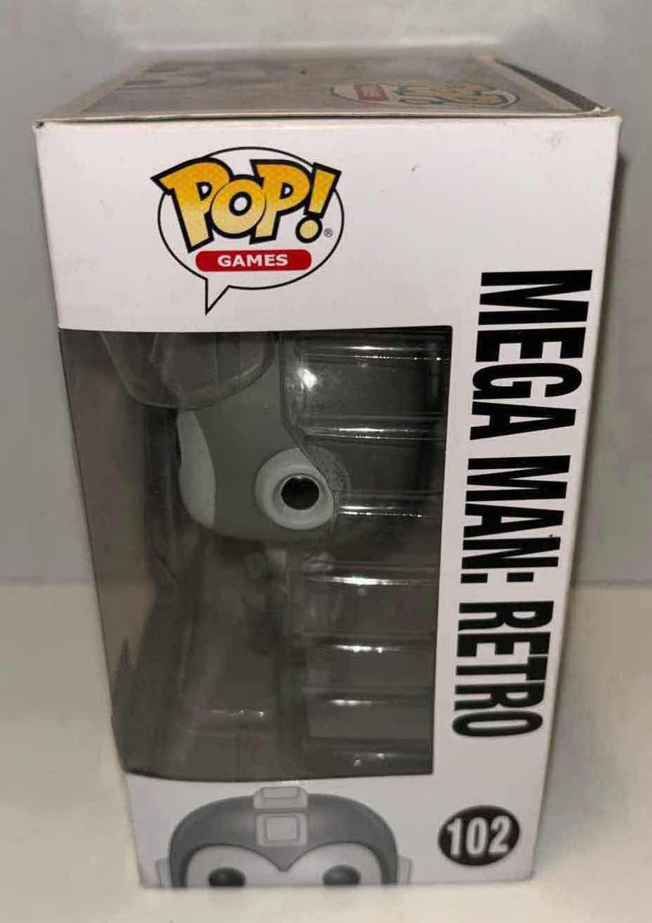 Photo 1 of NEW FUNKO POP! GAMES VINYL FIGURE, GAMESTOP EXCLUSIVE #102 MEGA MAN: RETRO