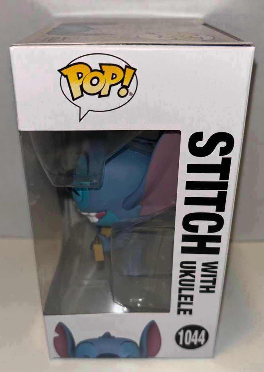 Photo 1 of NEW FUNKO POP! DISNEY LILO & STITCH VINYL FIGURE, #1044 STITCH WITH UKULELE