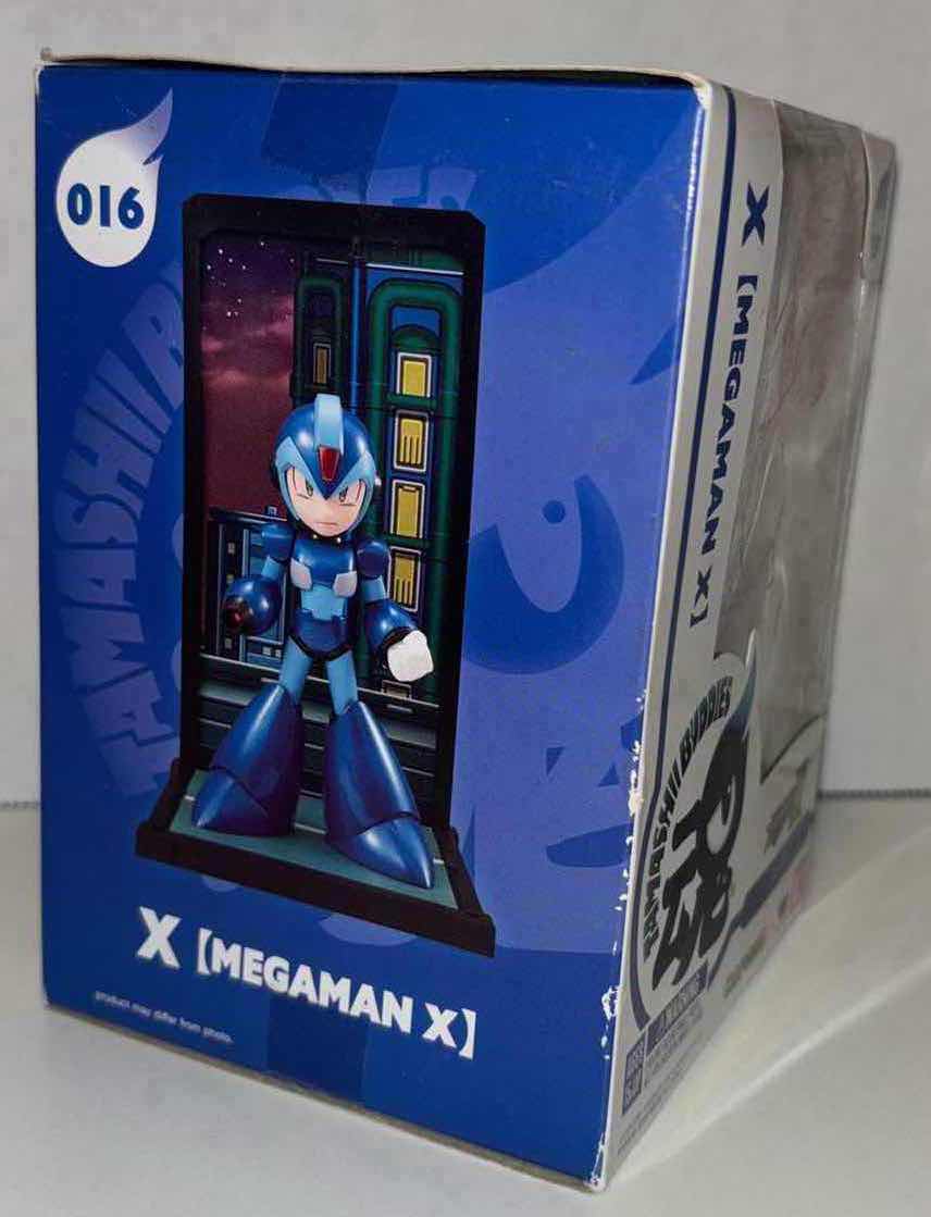 Photo 1 of NEW BANDAI TAMASHII BUDDIES 4” FIGURE, #16 MEGAMAN X