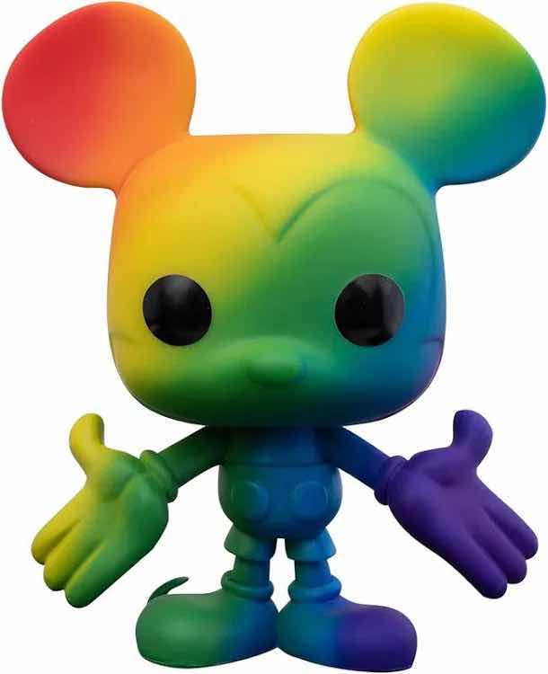 Photo 1 of NEW FUNKO POP! RAINBOW DISNEY COLLECTION VINYL FIGURES, #01 MICKEY MOUSE & #296 STORM TROOPER