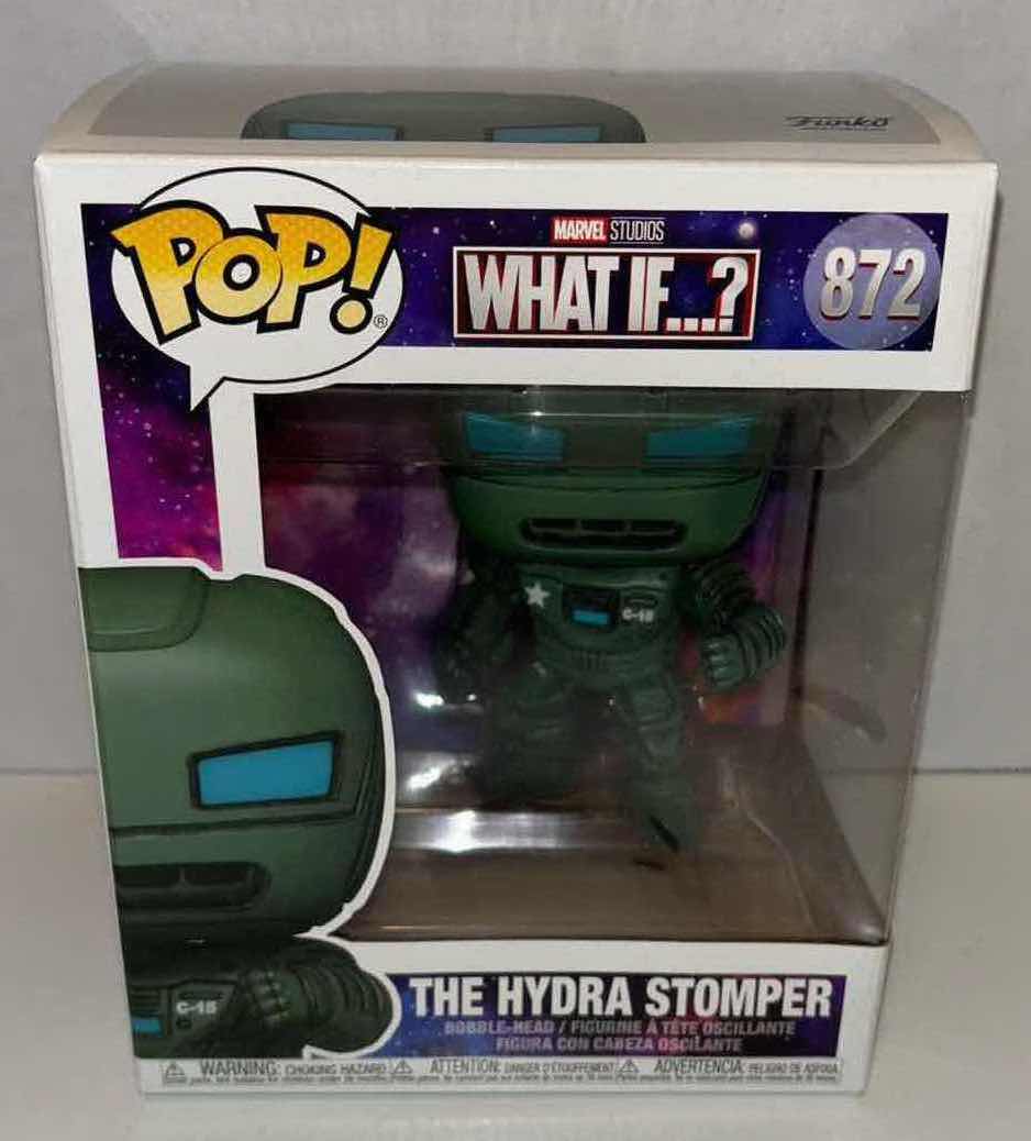 Photo 1 of NEW FUNKO POP! 6” SUPER SIZED MARVEL STUDIOS WHAT IF…? BOBBLE-HEAD VINYL FIGURE, #872 THE HYDRA STOMPER