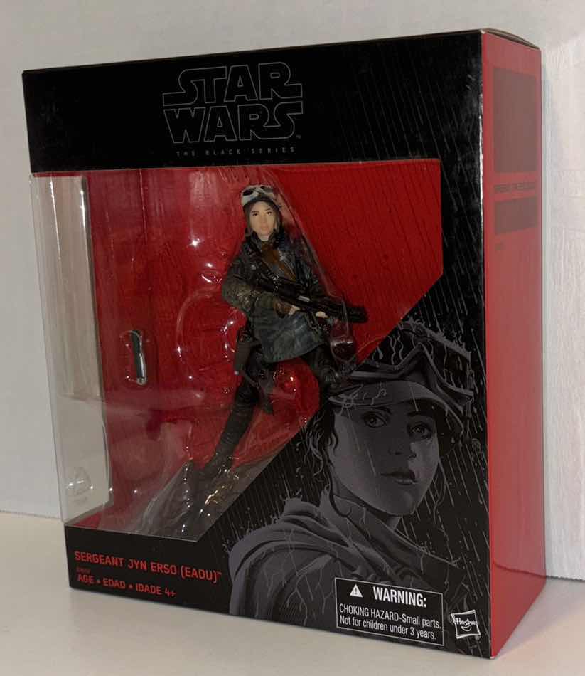 Photo 2 of NEW HASBRO STAR WARS THE BLACK SERIES ACTION FIGURE & ACCESSORIES, “SERGEANT JYN ERSO (EADU)”