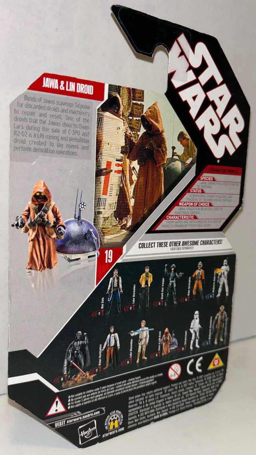 Photo 1 of NEW 2007 HASBRO STAR WARS 30TH ANNIVERSARY A NEW HOPE FIGURE & ACCESSORIES “JAWA & LIN DROID” W EXCLUSIVE COLLECTOR COIN