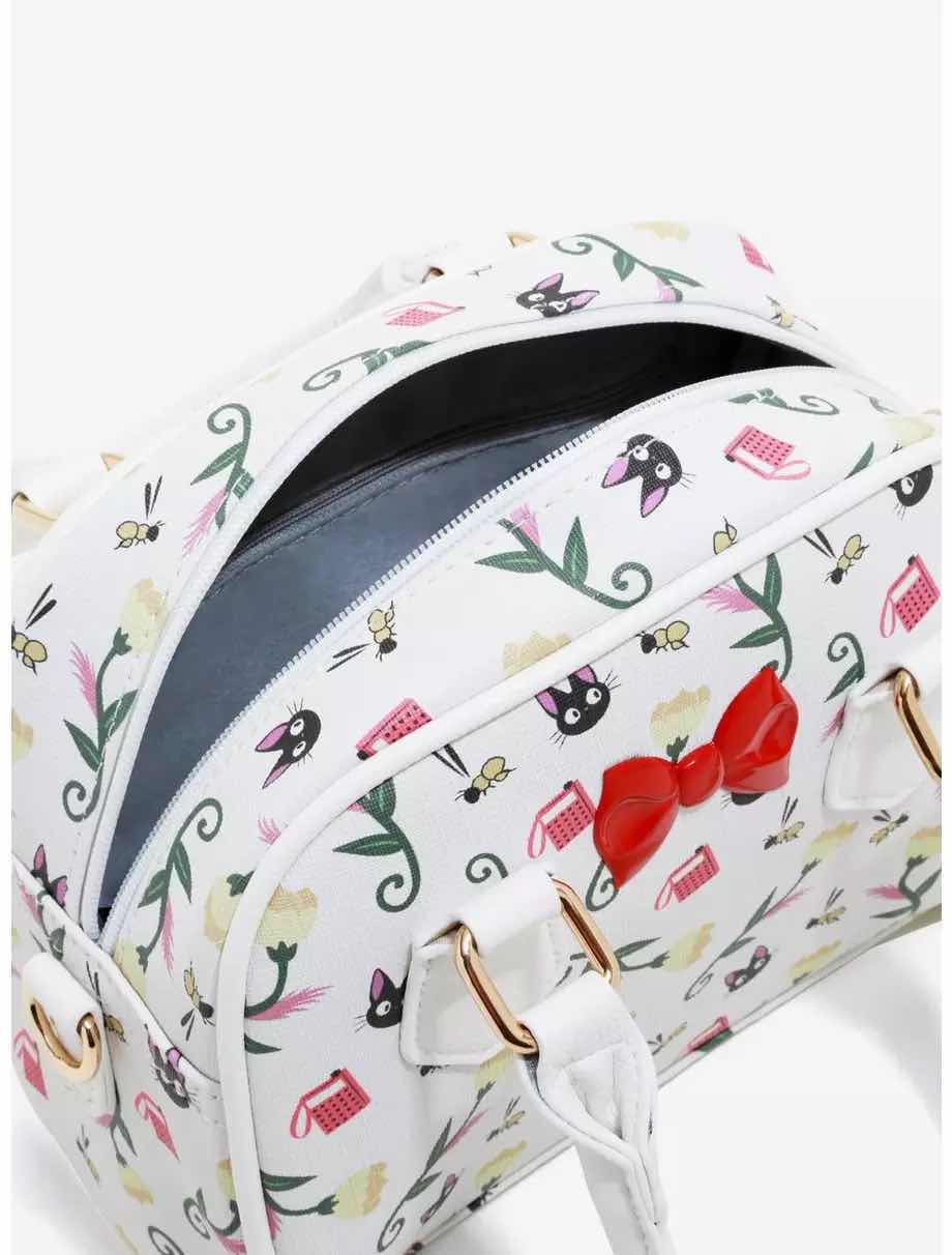 Photo 1 of NEW STUDIO GHIBLI KIKI’S DELIVERY SERVICE FLORAL SATCHEL BAG