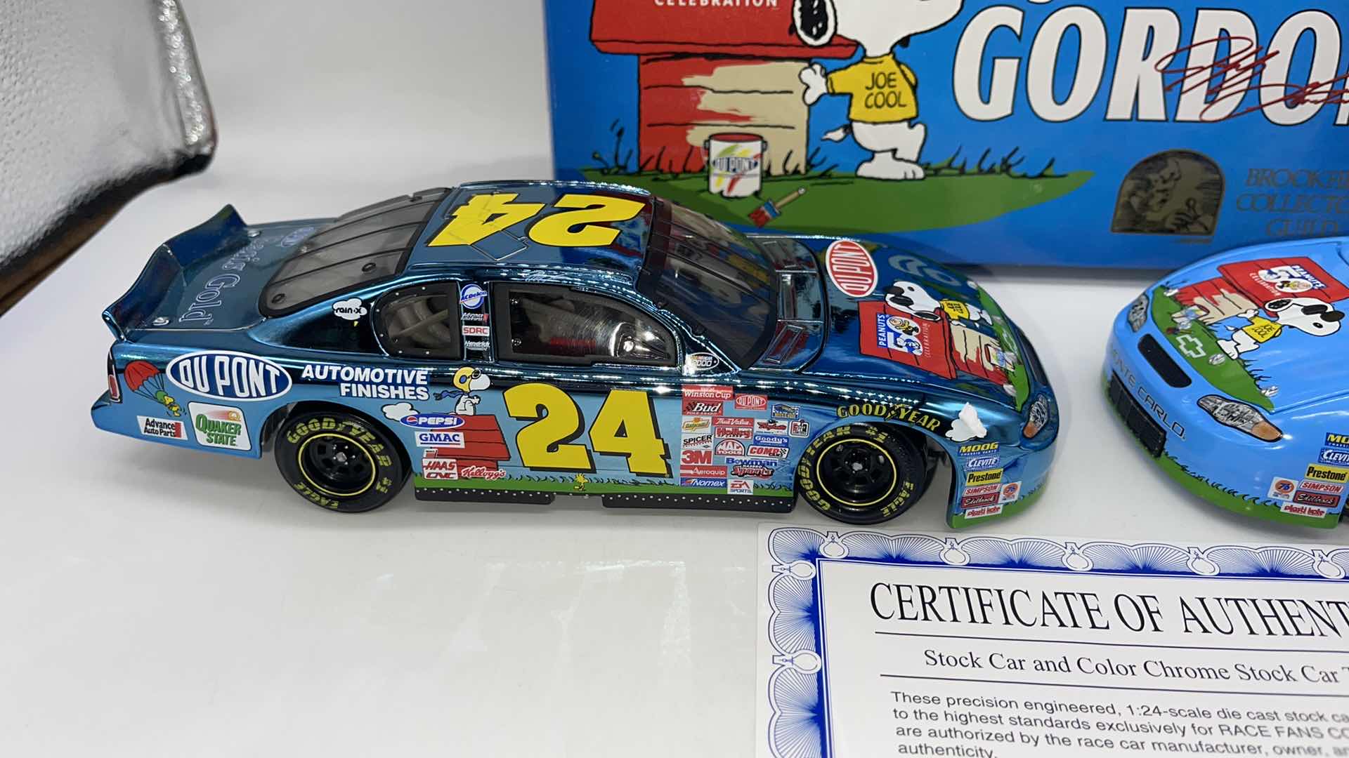 Photo 4 of RARE 2000 JEFF GORDAN #24 NASCAR PEANUT BROOKFIELD COLLECTION DIECAST CAR 1:24  