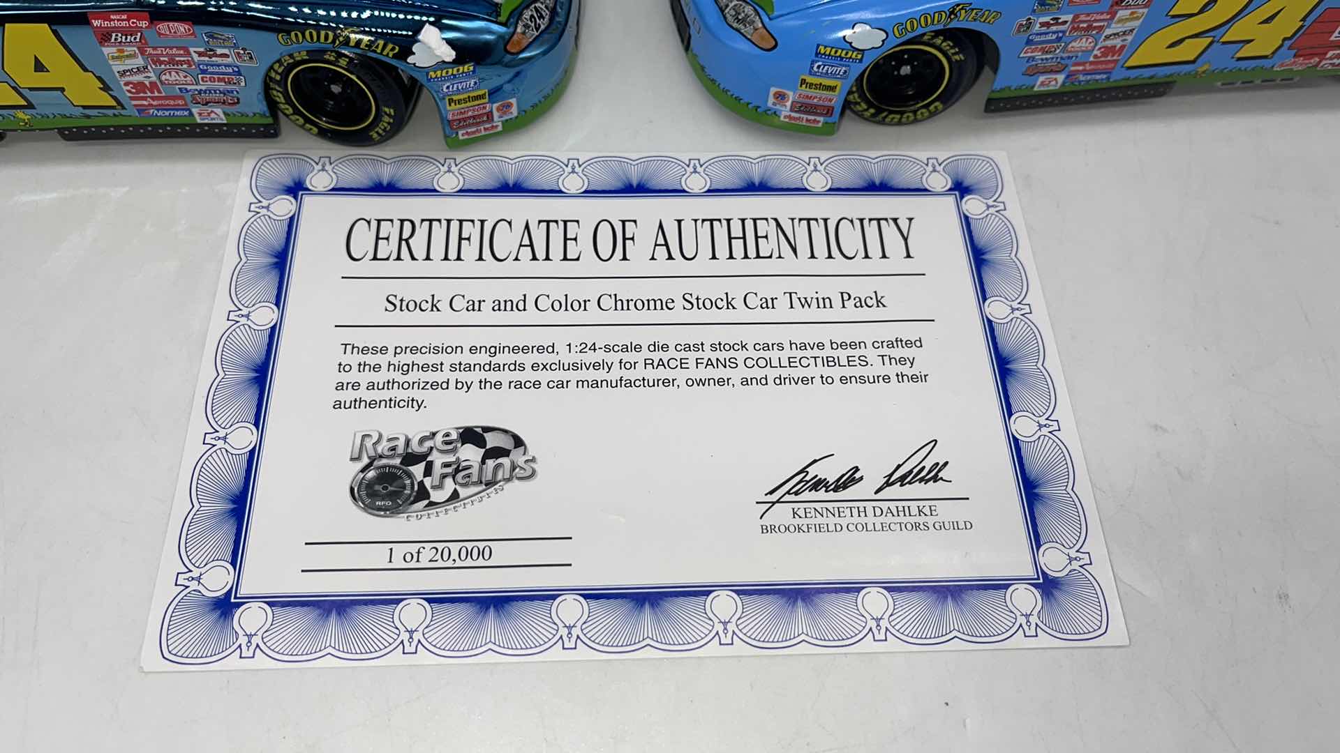 Photo 5 of RARE 2000 JEFF GORDAN #24 NASCAR PEANUT BROOKFIELD COLLECTION DIECAST CAR 1:24  