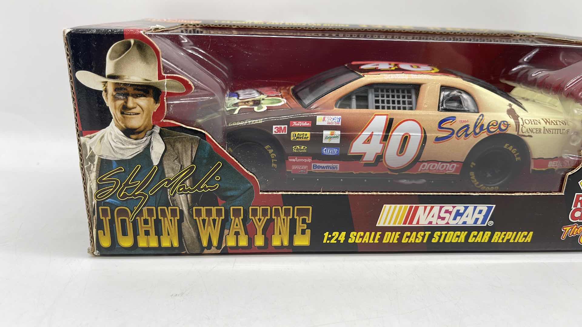 Photo 1 of 1999 RACING CHAMPIONS JOHN WAYNE #40 STERLING MARLIN DIECAST CAR 1:24