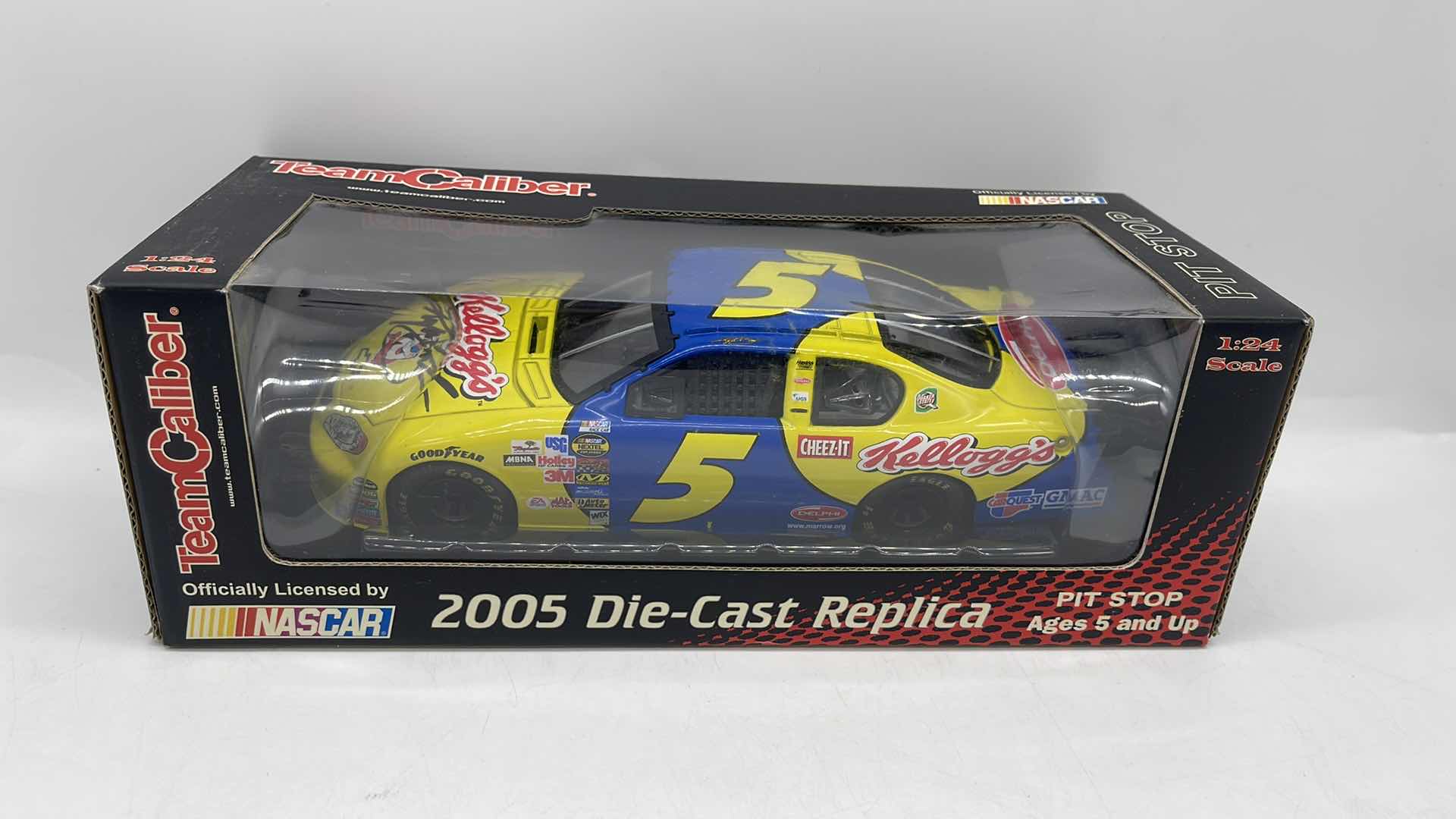 Photo 1 of 2005 KURT BUSCH #5 KELLOGG'S DIECAST ROOKIE CAR 1:24 