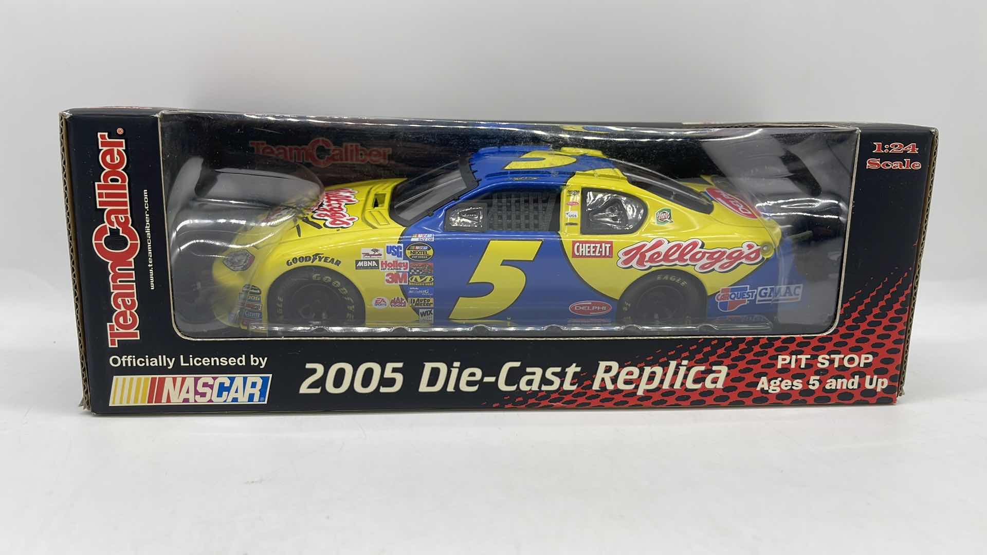 Photo 1 of 2005 KURT BUSCH #5 KELLOGG'S DIECAST ROOKIE CAR 1:24 