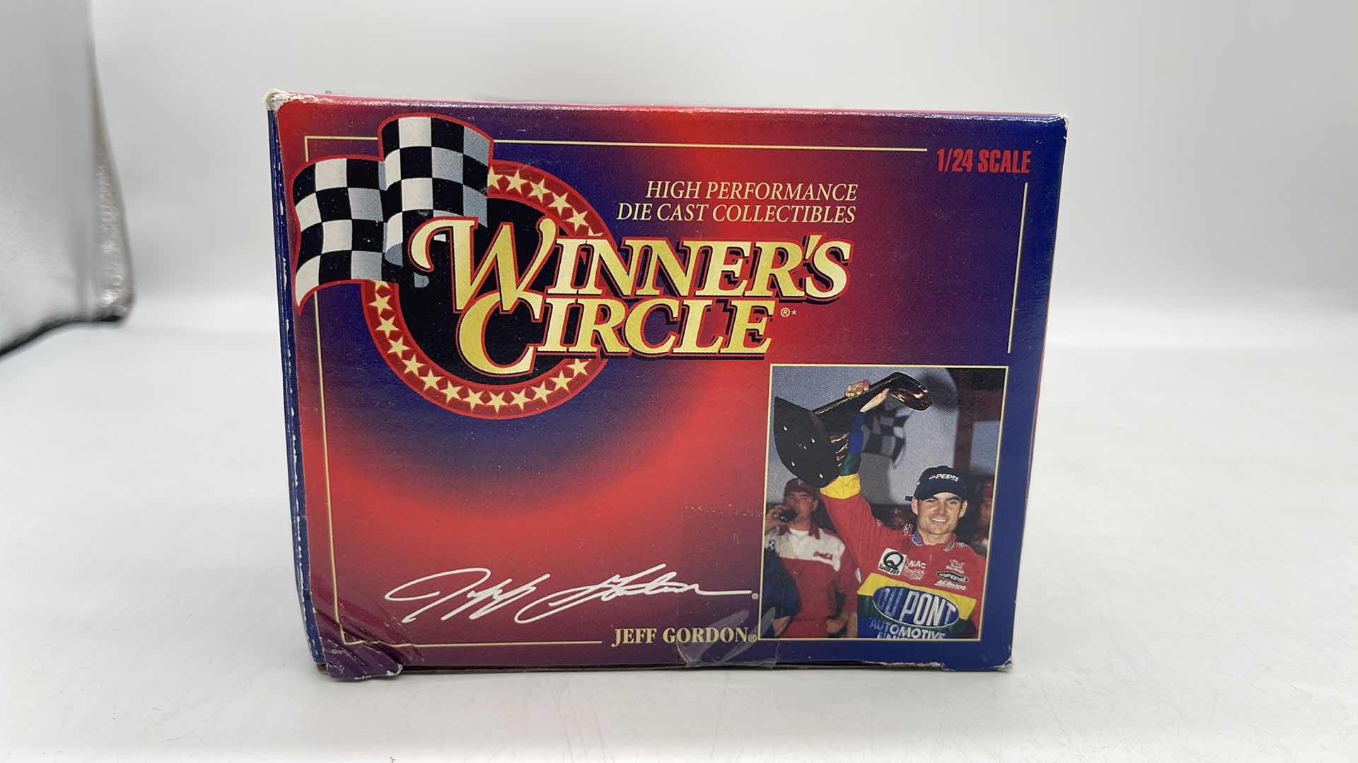 Photo 1 of 1997 JEFF GORDON WINNER'S CIRCLE DIE CAST COLLECTIBLE 1/24 SCALE 