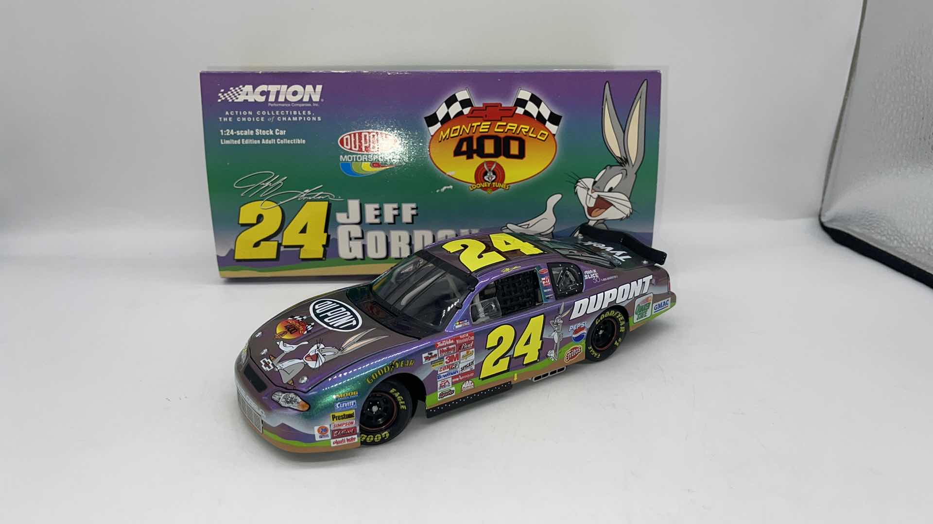 Photo 1 of 2001 JEFF GORDAN LOONEY TUNES DIECAST RACING DIECAST CAR 1:24