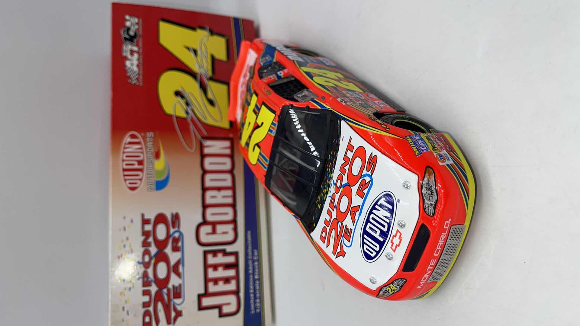 Photo 1 of 2002 JEFF GORDON #24 DUPONT 200th ANNIVERSARY MONTE CARLO DIECAST CAR 1:24 