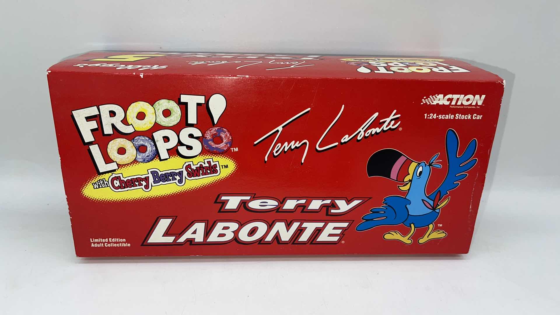 Photo 1 of 2000 TERRY LABONTE KELLOGG’S CHERRY BERRY SWIRLS DIECAST CAR
