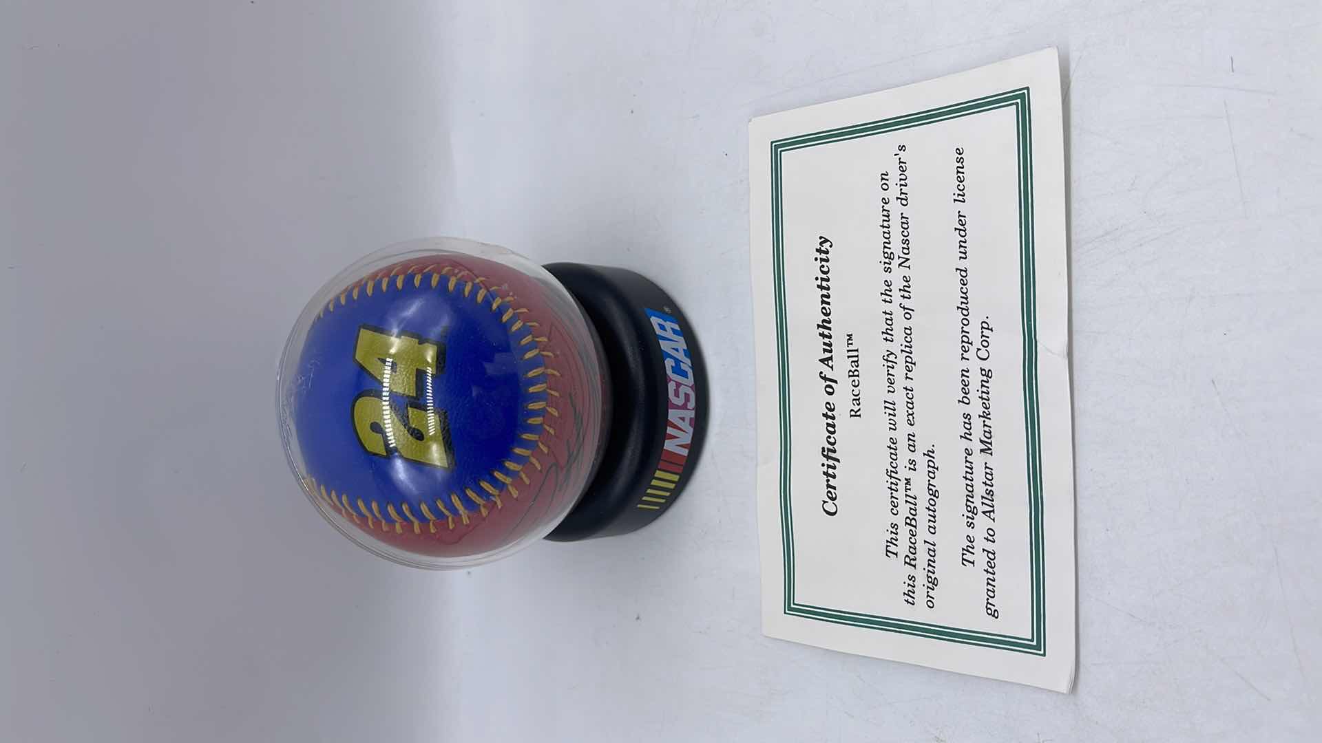 Photo 1 of JEFF GORDAN SIGNED BASEBALL