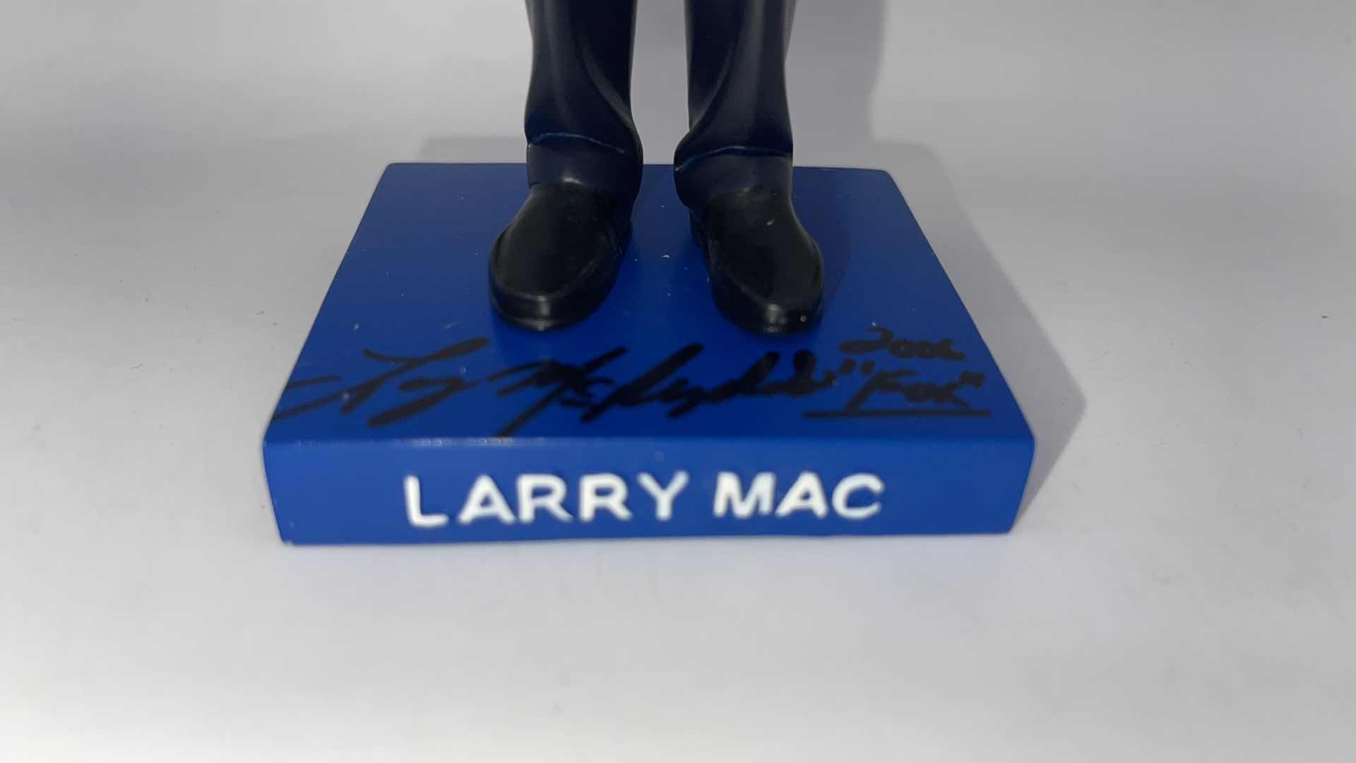 Photo 1 of LARRY MAC AUTOGRAPHED BOBBLEHEAD