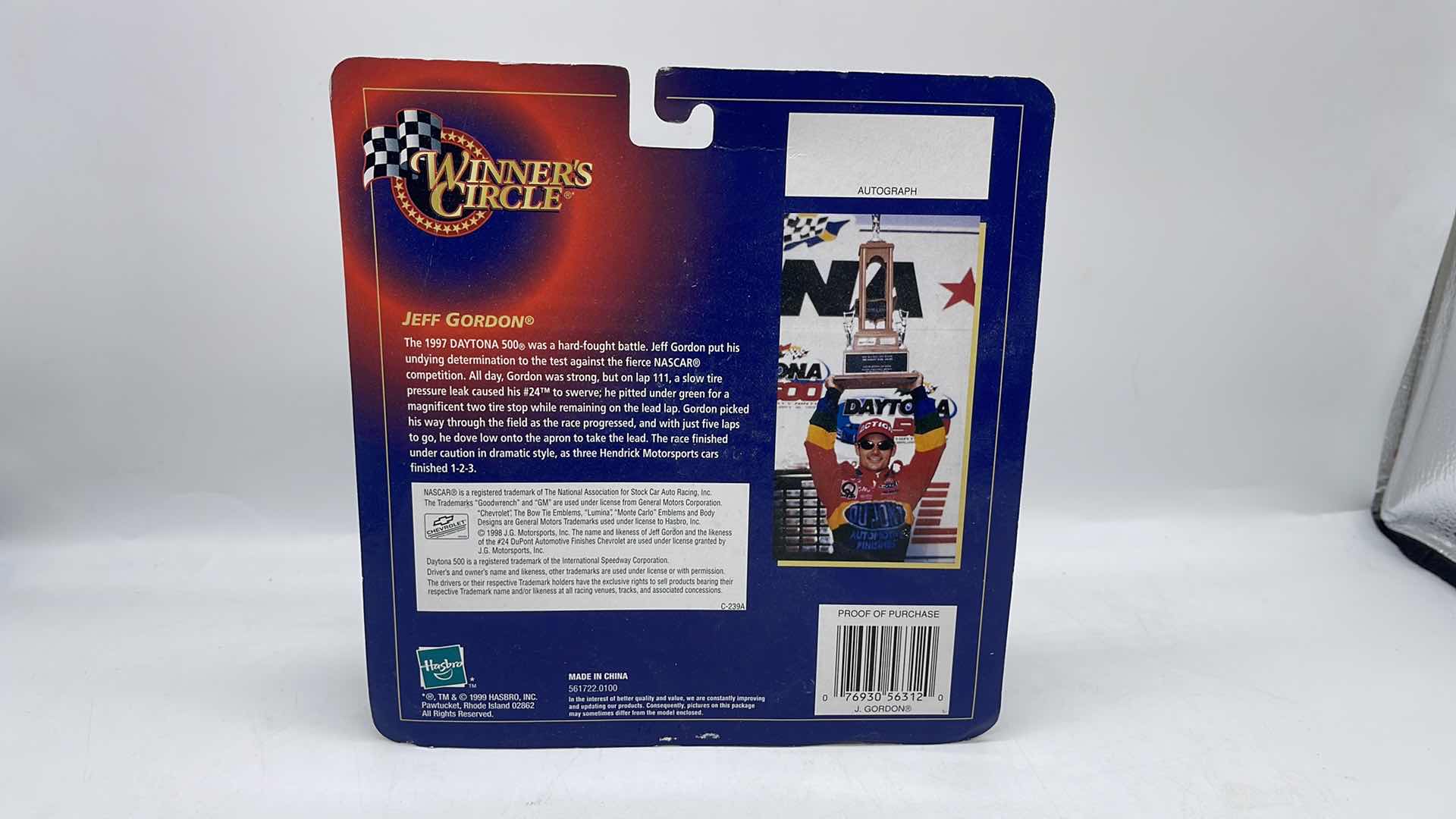 Photo 1 of 1997 JEFF GORDON WINNER'S NASCAR VICTORY CELEBRATION DAYTONA 500