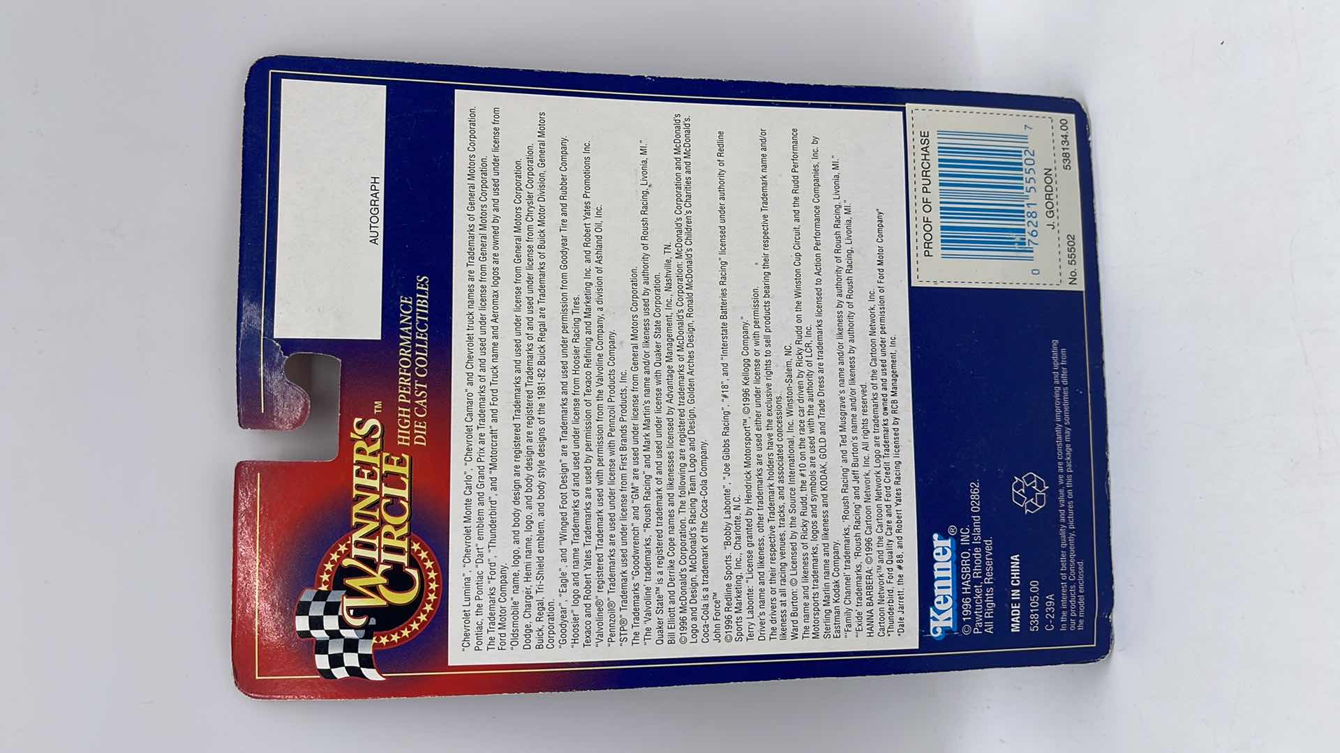 Photo 1 of 1997 JEFF GORDON WINNERS CIRCLE MILLION DOLLAR BONUS CHAMPIONSHIP