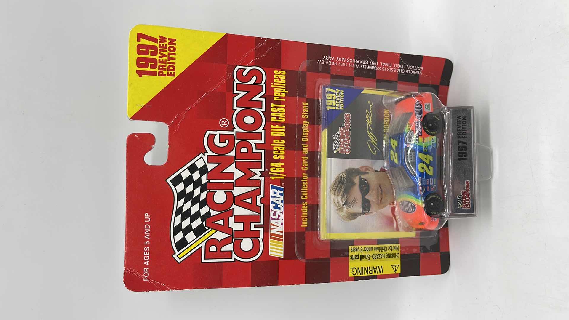 Photo 1 of 1997 JEFF GORDON RACING CHAMPIONS PREVIEW EDITION COLLECTORS DIECAST CAR