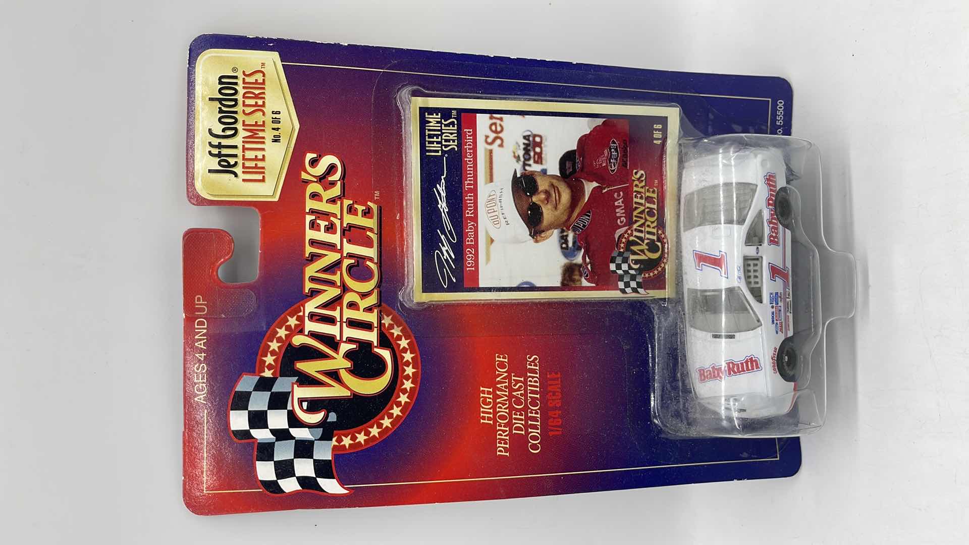 Photo 1 of 1997 JEFF GORDON WINNERS CIRCLE NASCAR LIFETIME BABY RUTH DIECAST CAR