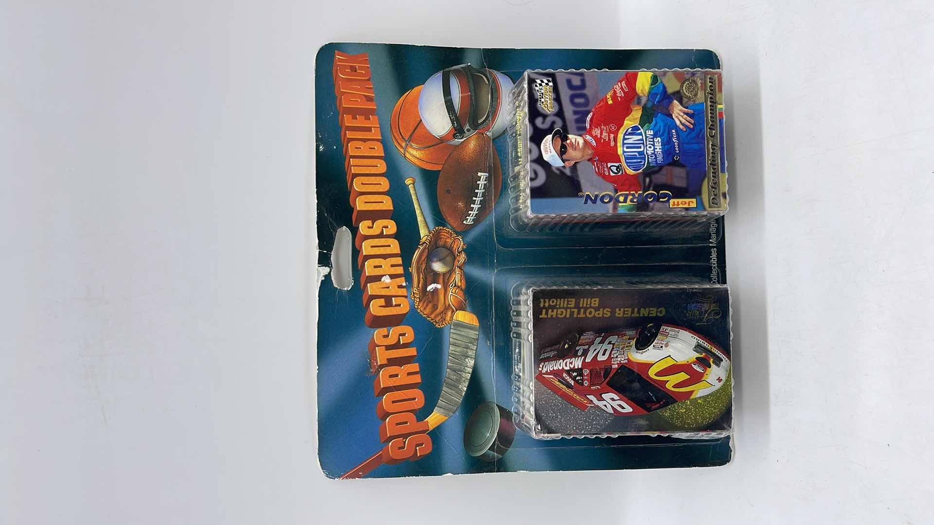 Photo 1 of VINTAGE NASCAR SPORTS CARDS DOUBLE PACK