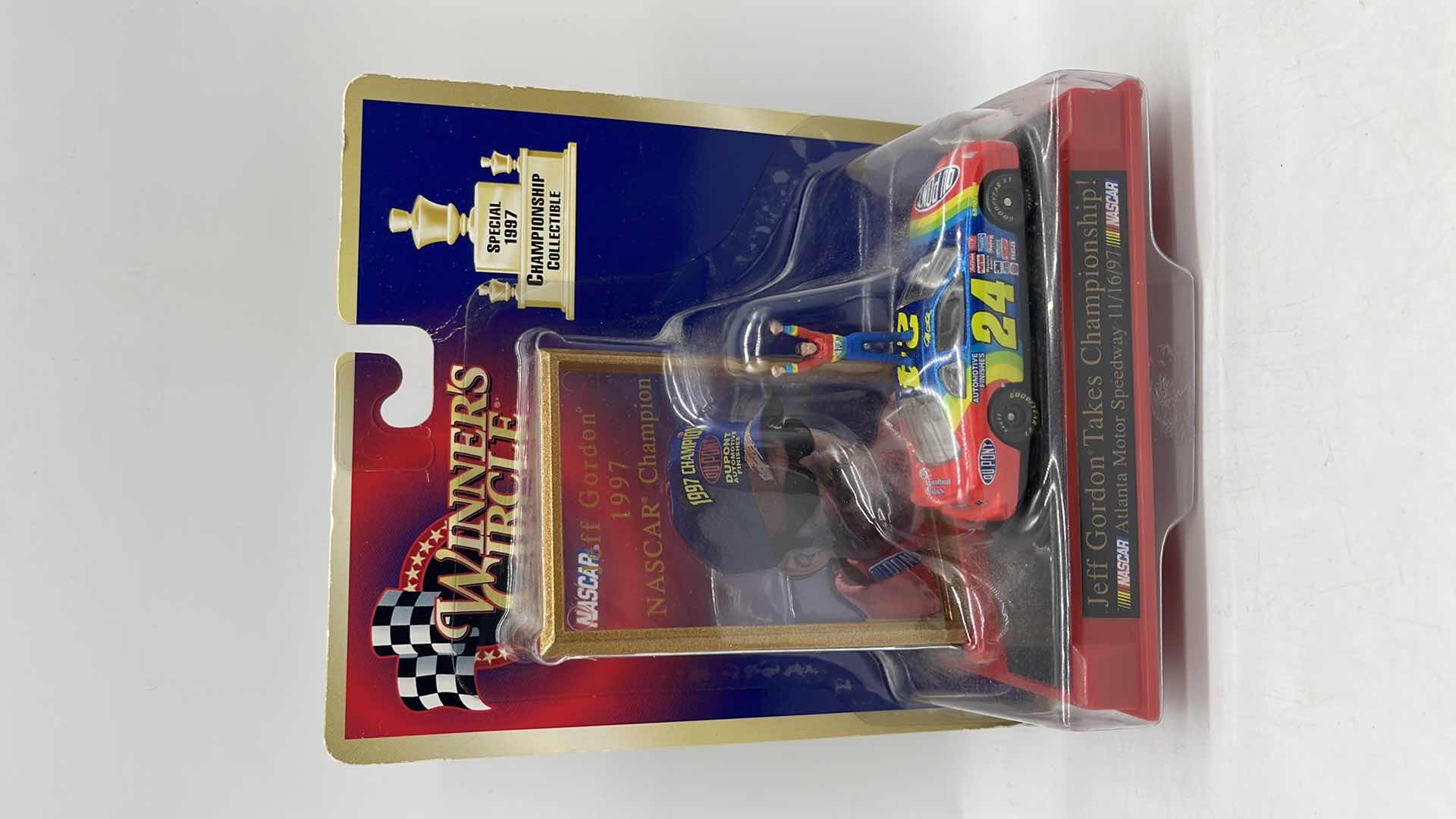 Photo 1 of 1997 JEFF GORDON WINNERS CIRCLE ATLANTA MOTOR SPPEDWAY CHAMPIONSHIP DIECAST CAR