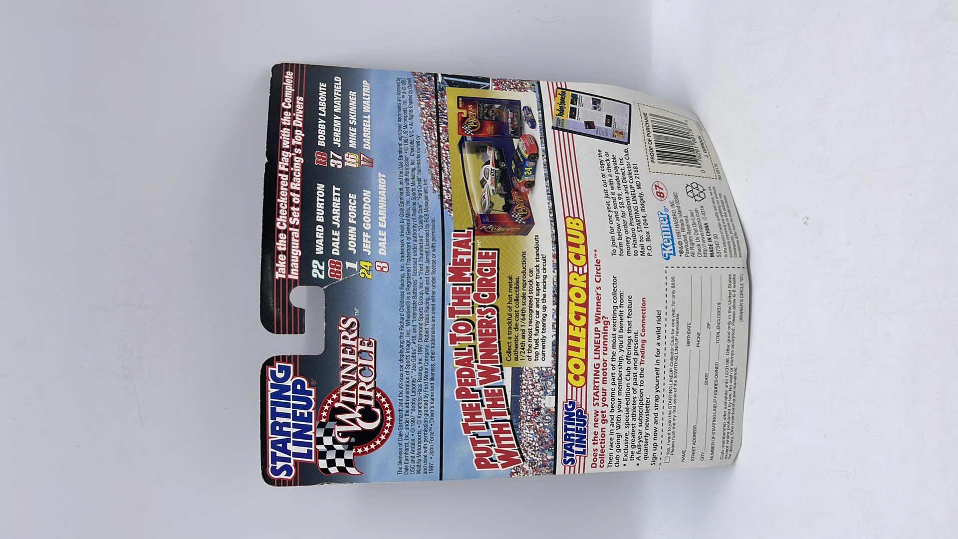 Photo 1 of 1997 JEFF GORDON NASCAR STARTING LINEUP FIGURE 