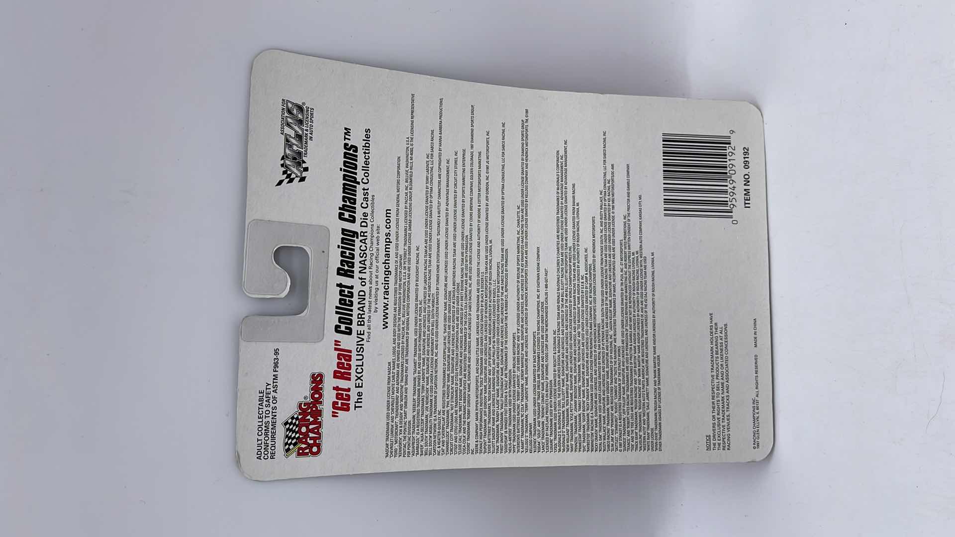 Photo 1 of 1997 NASCAR RACING CHAMPIONS BUCKSHOT JONES AQUA FRESH TRANSPORTER & CAR DIECAST SET 