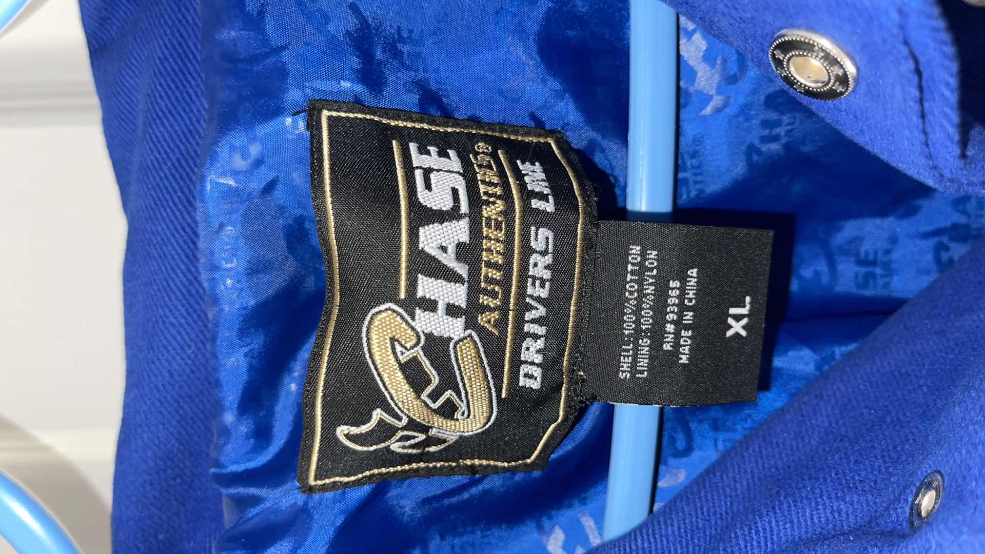 Photo 1 of CARQUEST CHASE AUTHENTICS DRIVERS LINE VINTAGE JACKET SIZE XL