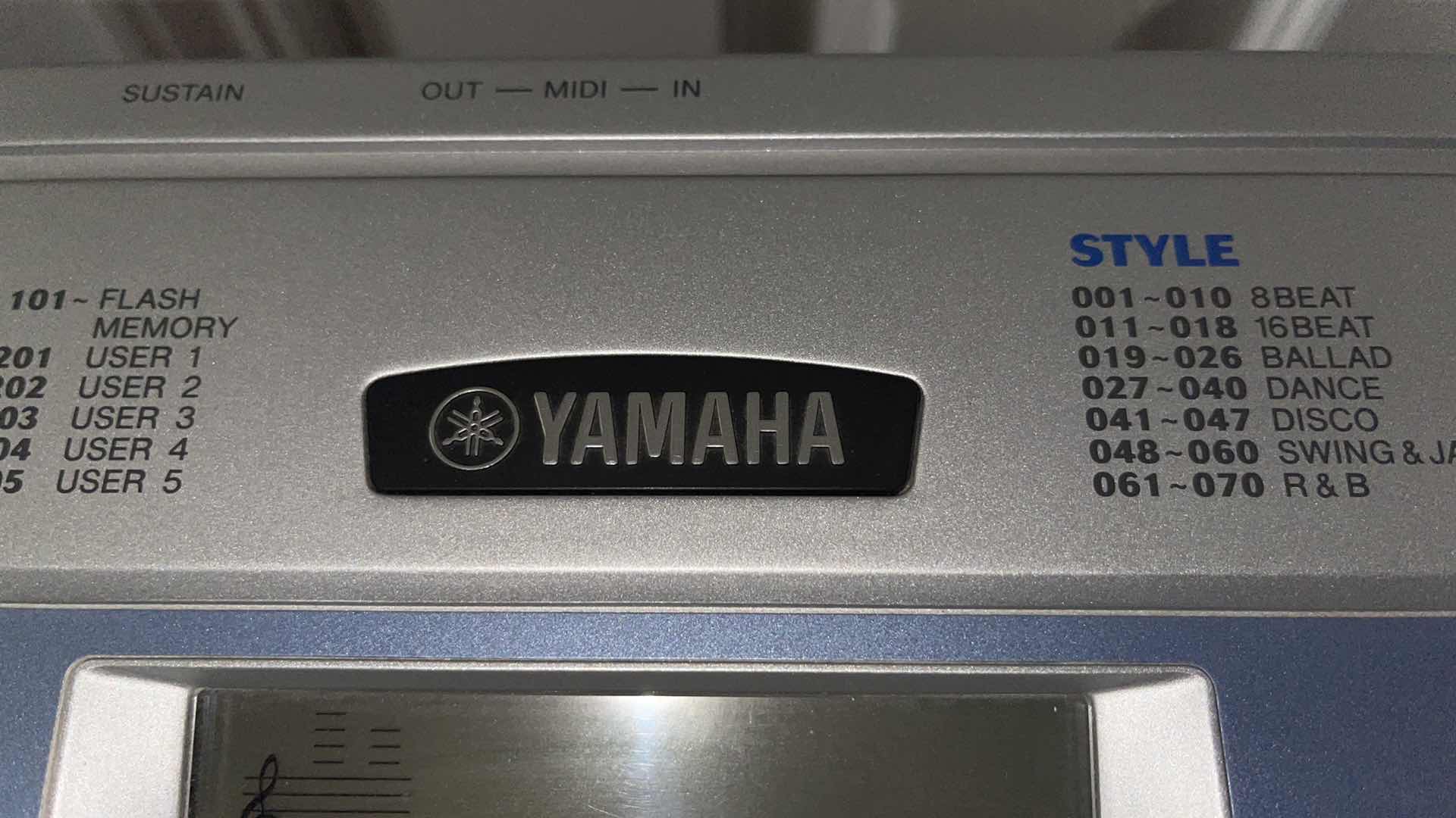 Photo 1 of YAMAHANA PORTABLE GRAND PIANO W STAND MODEL DGX-200