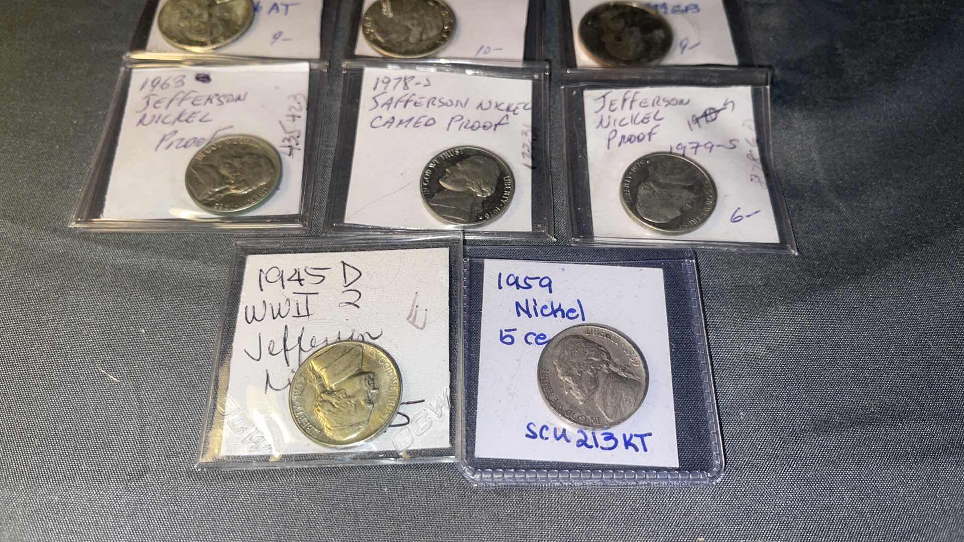 Photo 1 of 8 UNITED STATES COLLECTOR QUARTERS AND NICKELS