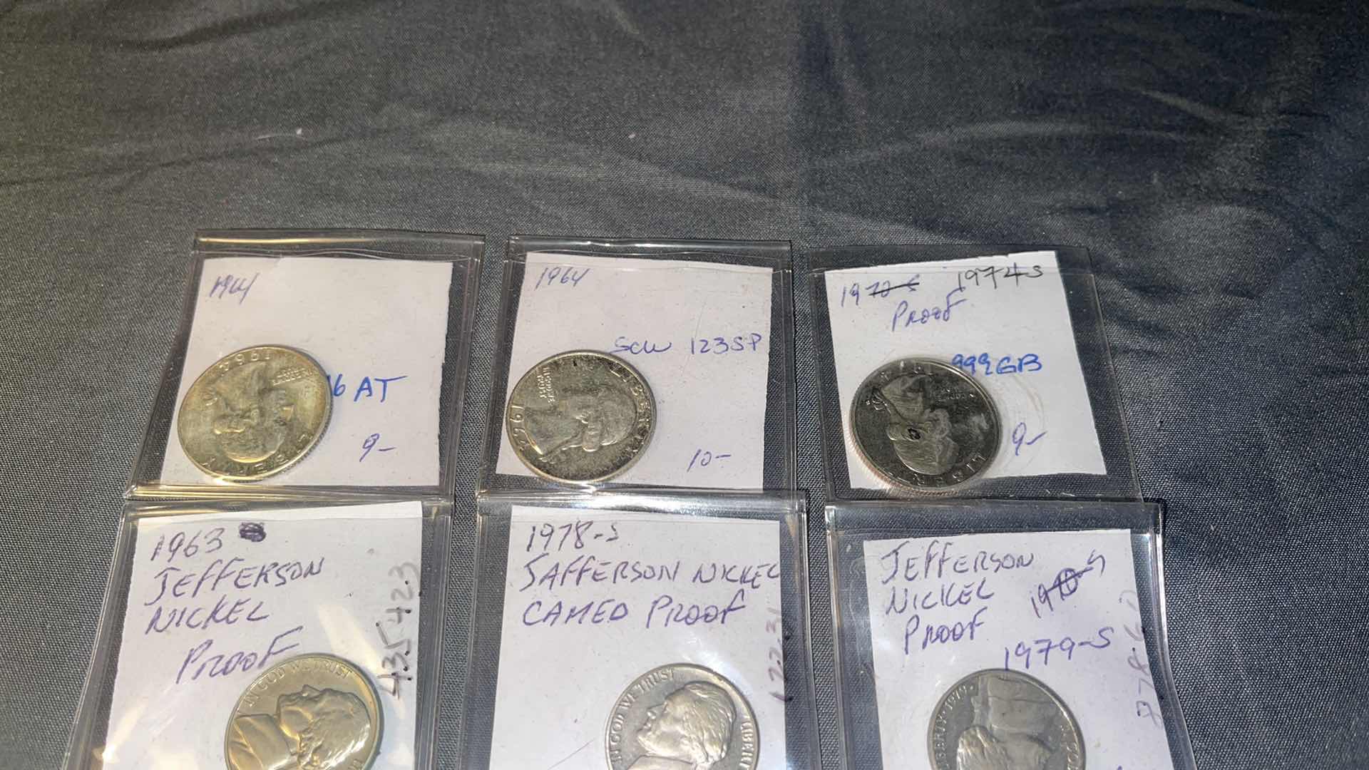 Photo 1 of 8 UNITED STATES COLLECTOR QUARTERS AND NICKELS