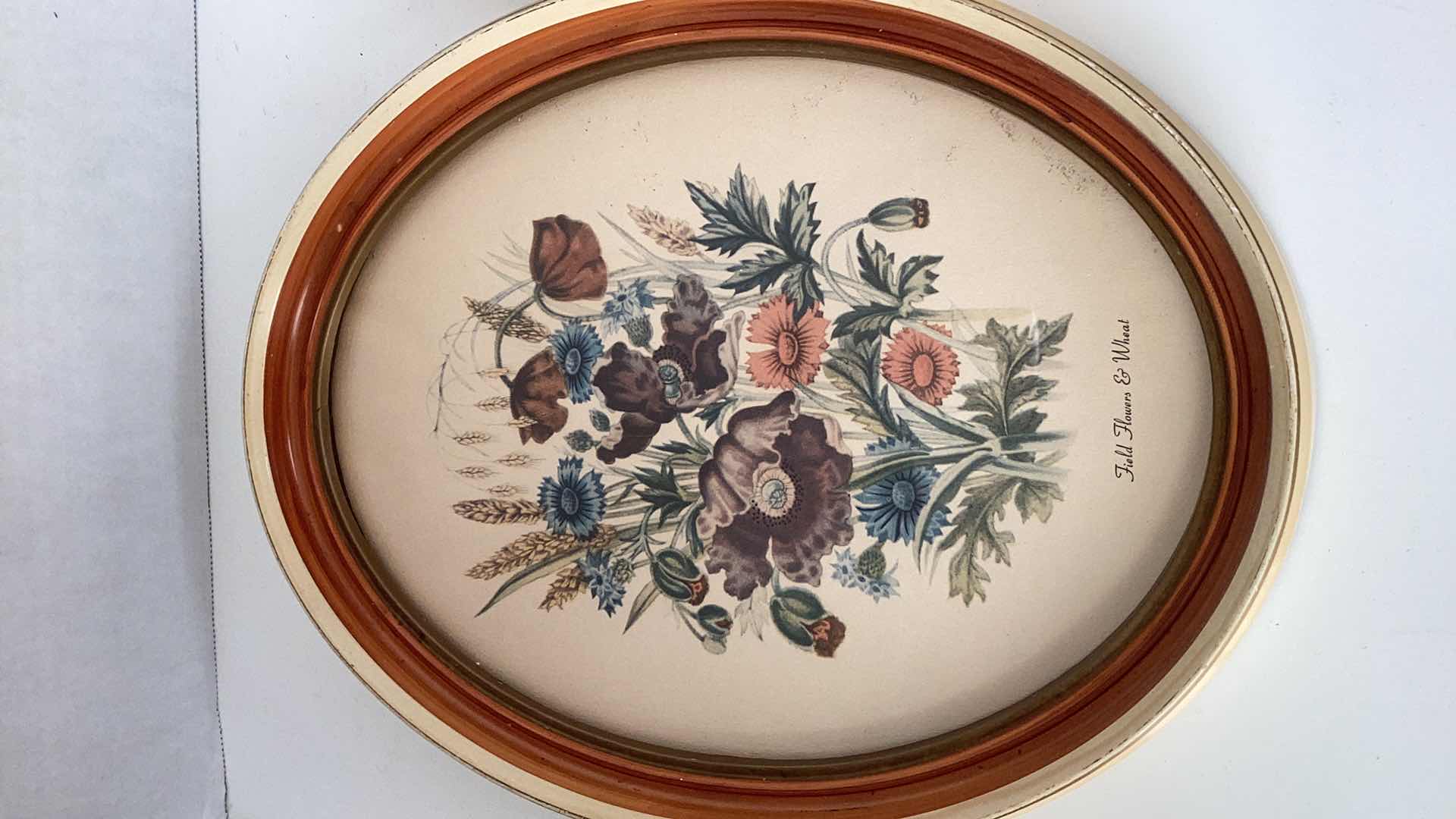 Photo 2 of TWO VINTAGE 1940’S FLORAL ART PRINTS 10” X 13”