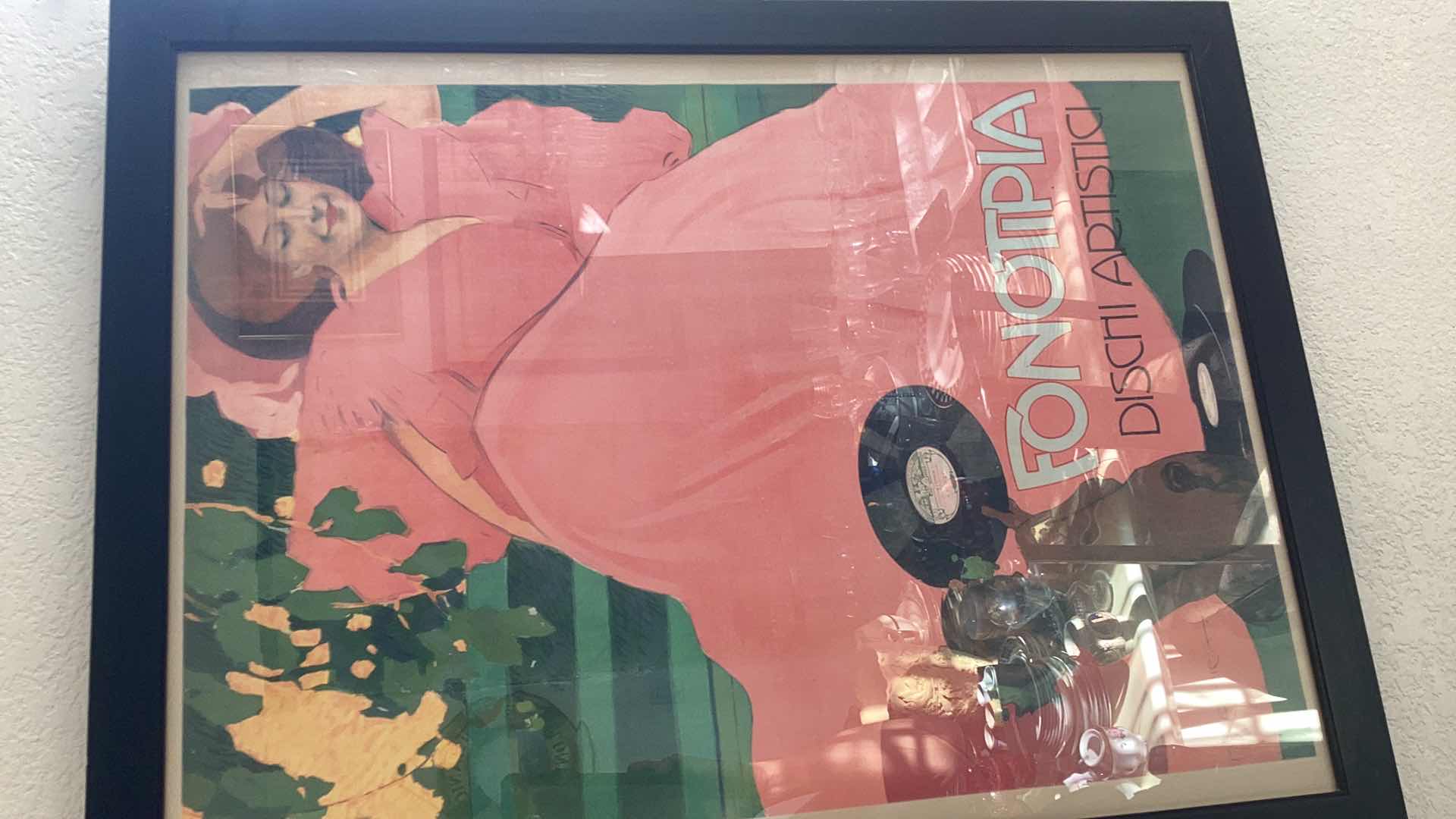 Photo 1 of LARGE PRINT FONOTIPIA 1906 BY MARCELLO DUDOVICH 27” X H 34”