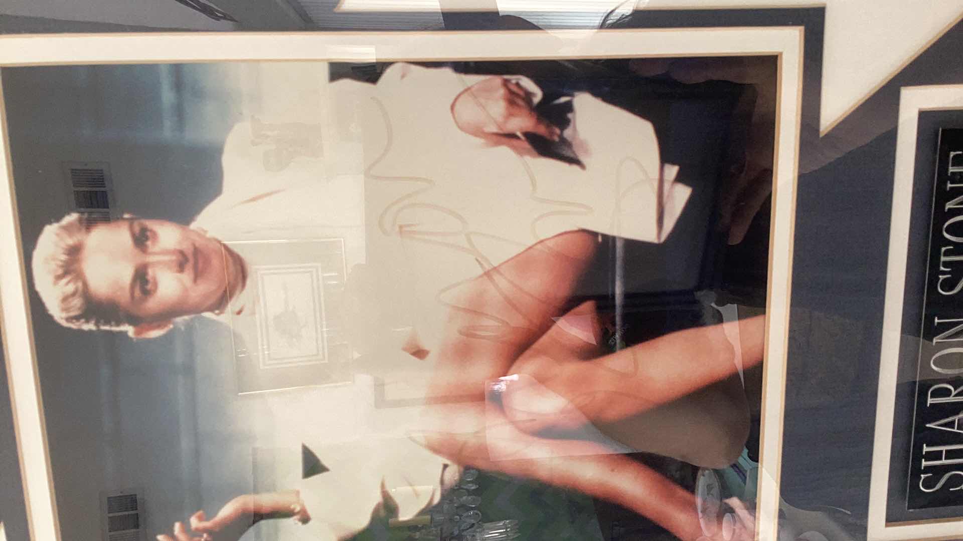 Photo 2 of SHARON STONE AUTOGRAPHED PHOTO 15” X H 21”
