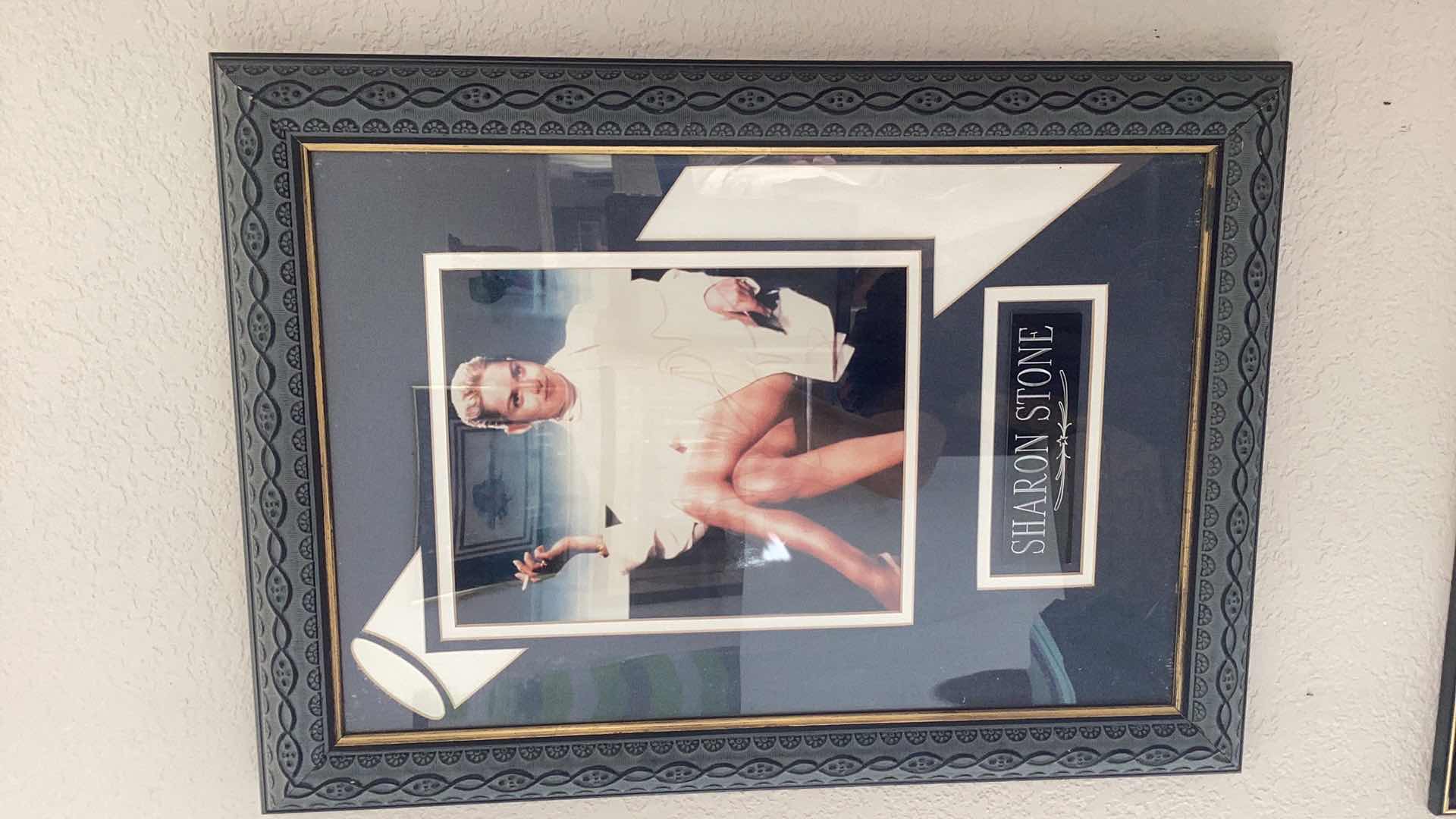 Photo 1 of SHARON STONE AUTOGRAPHED PHOTO 15” X H 21”