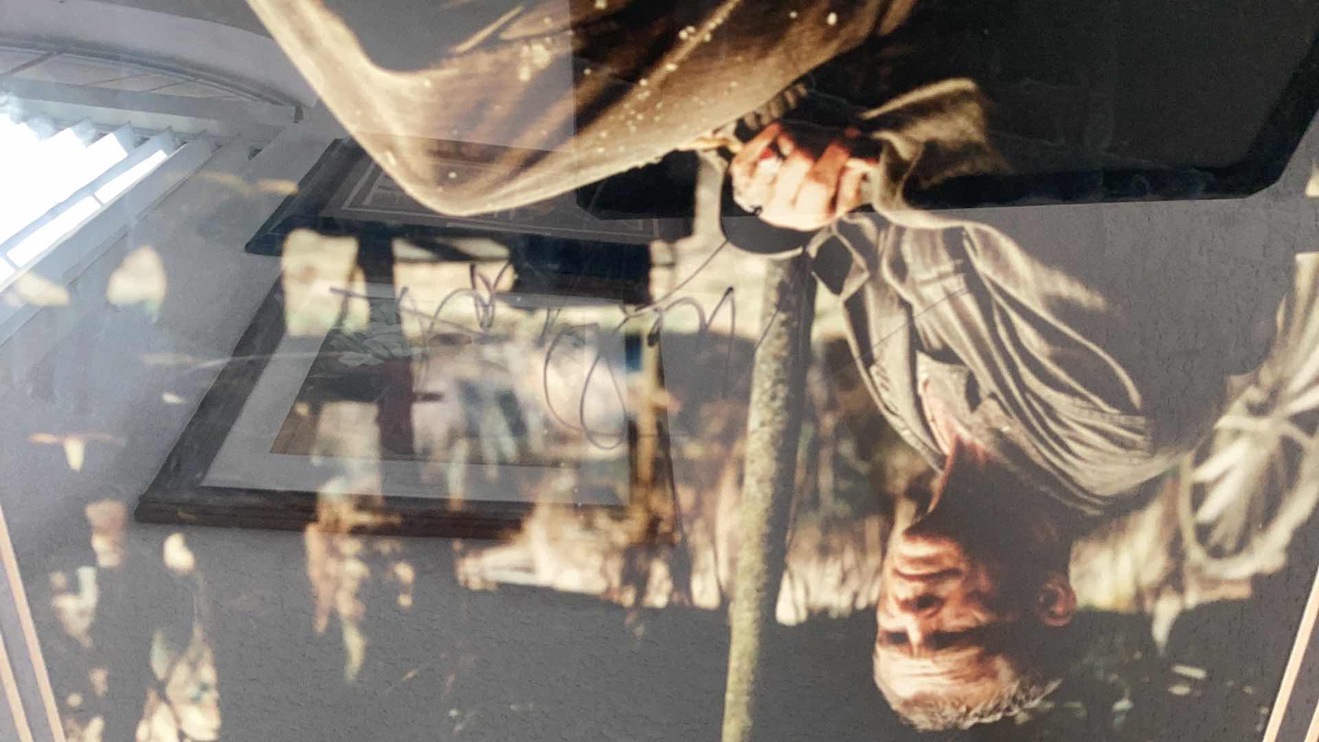 Photo 1 of NICK NOLTE AUTOGRAPHED PRINT 18” X H 14”