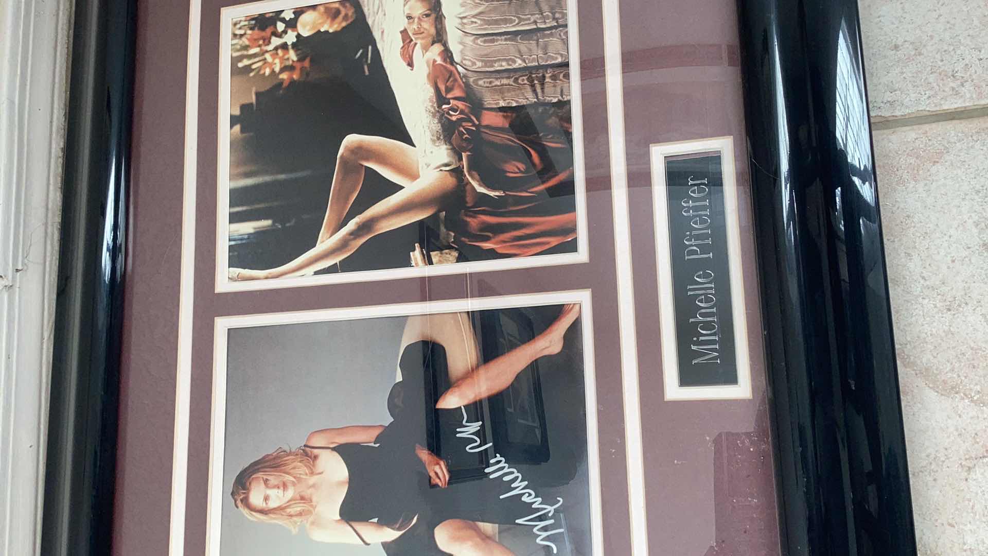 Photo 1 of MICHELLE PFIEFFER AUTOGRAPHED PHOTO 27” X H 22”