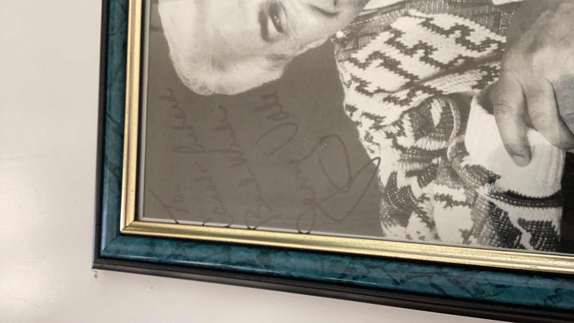 Photo 1 of AUTOGRAPHED JERRY VALE PHOTOGRAPH 9” X H 12”