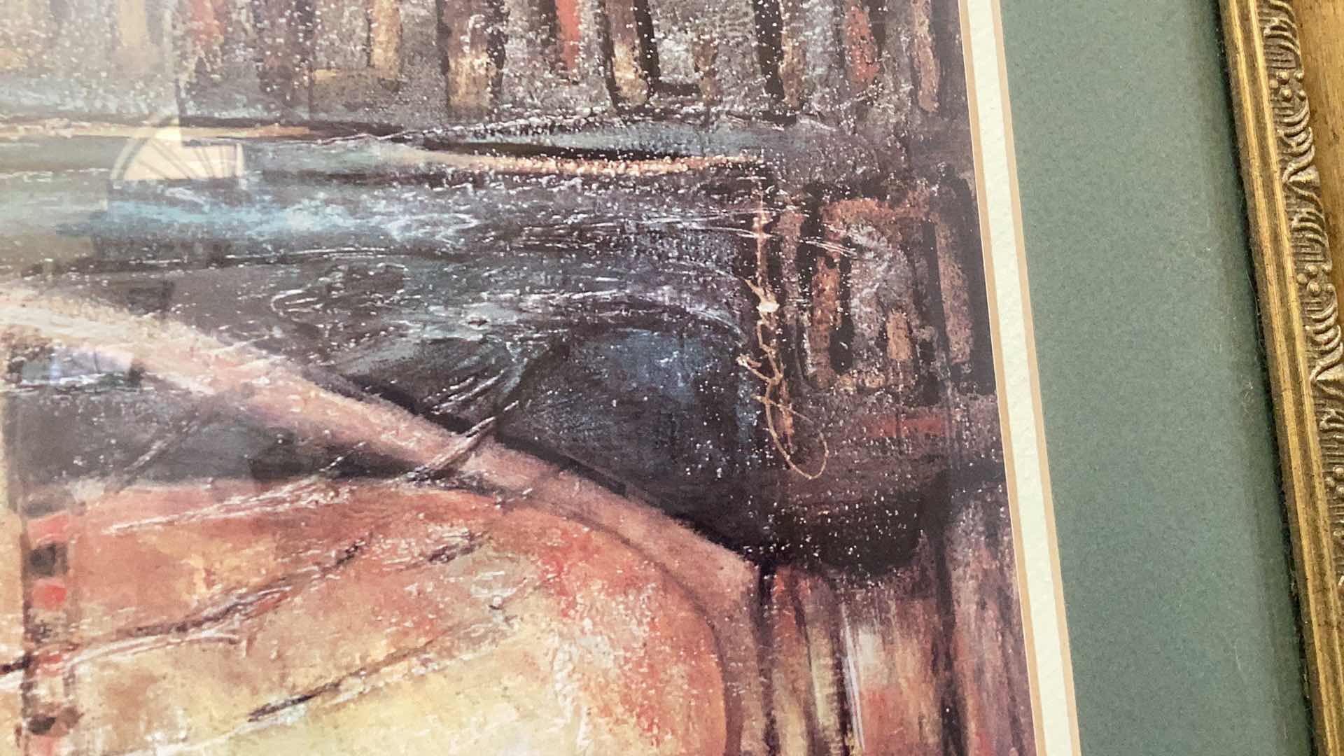 Photo 2 of STILL LIFE PRINT BY JOYCE COMBS 23” X H 27” $225