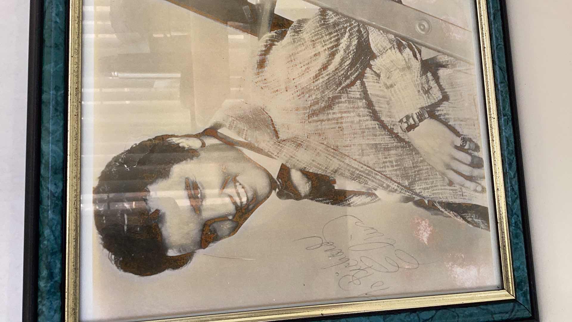 Photo 1 of VINTAGE ELVIS SIGNED PHOTOGRAPH 10” X H 12”